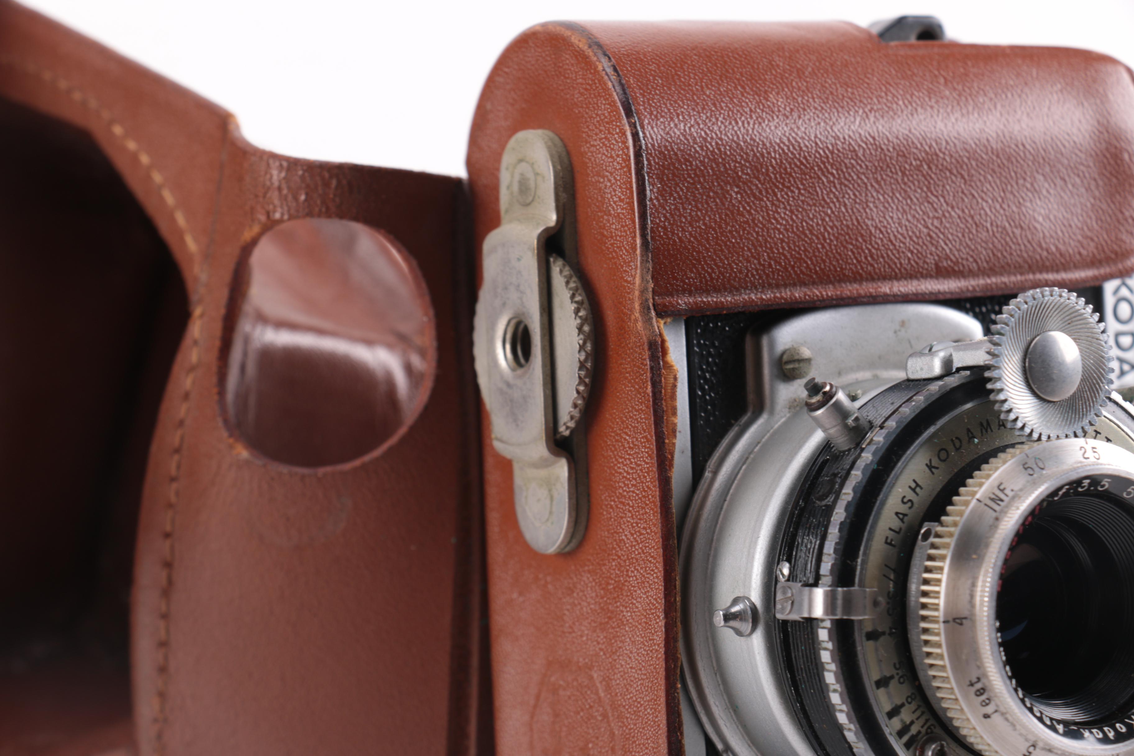 Vintage Kodak 35 and General Electric Exposure Meter