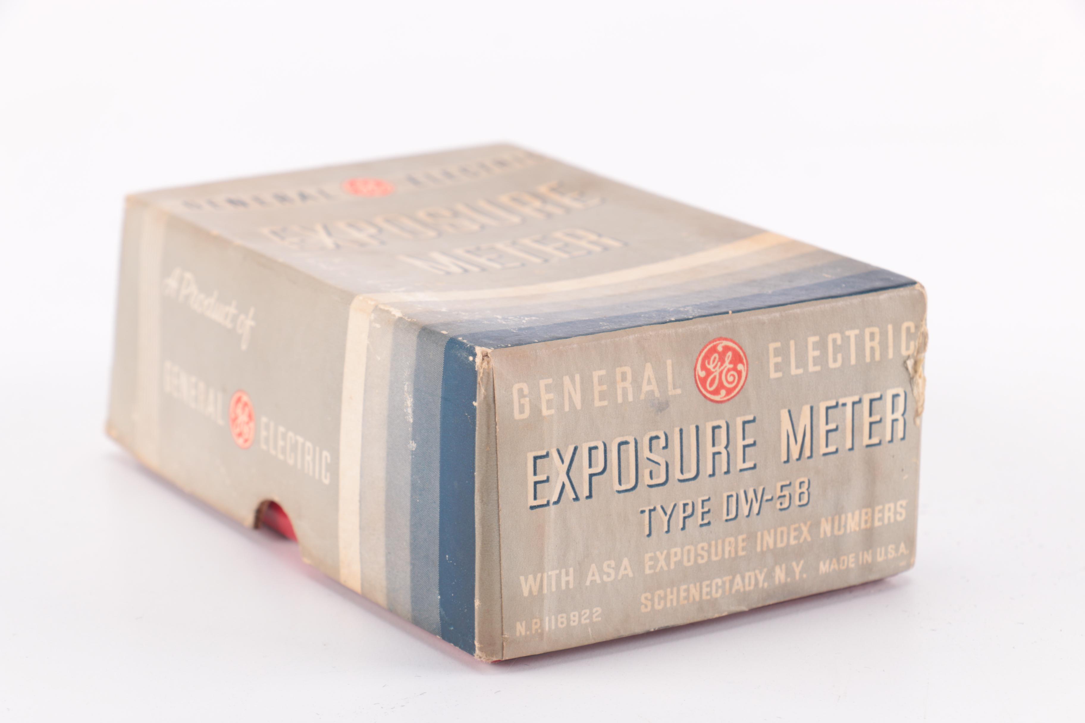 Vintage Kodak 35 and General Electric Exposure Meter