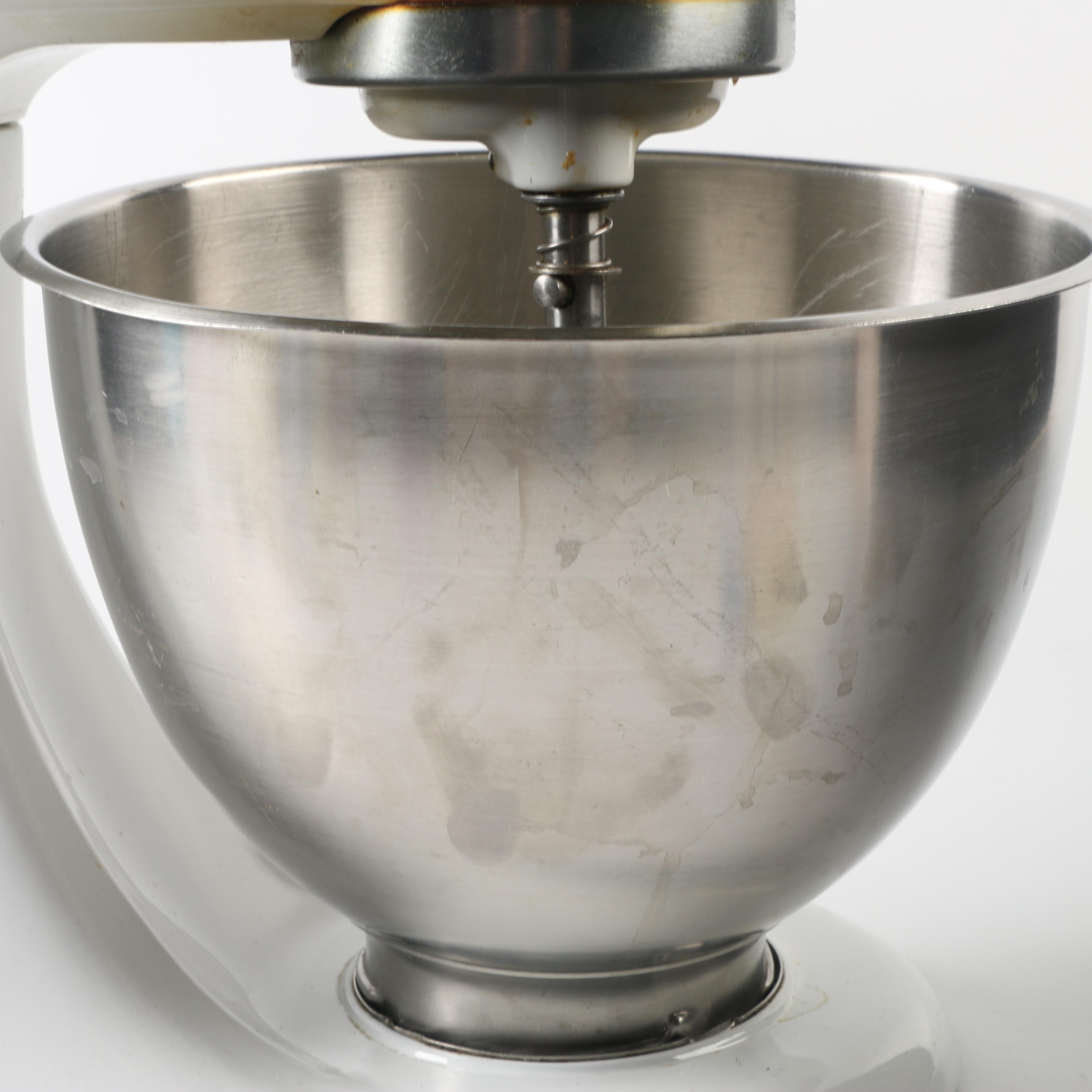 Vintage KitchenAid Mixer with Accessories