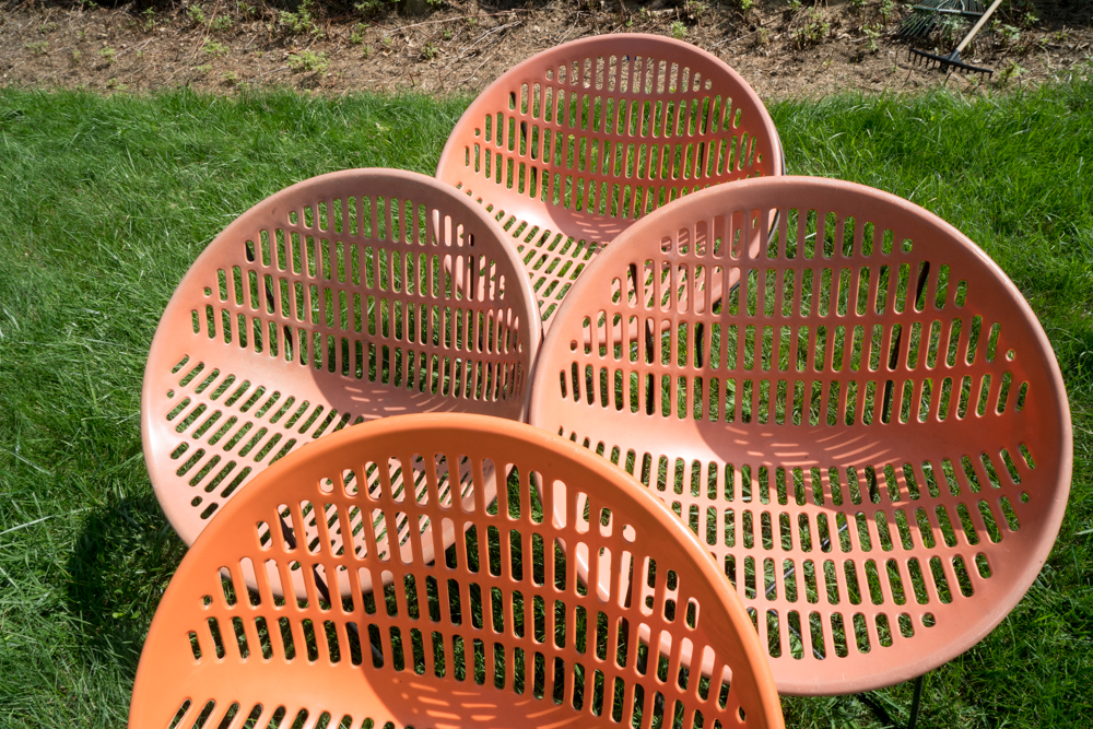 Modern "Solair" Outdoor Chairs by Fabiano and Panzini