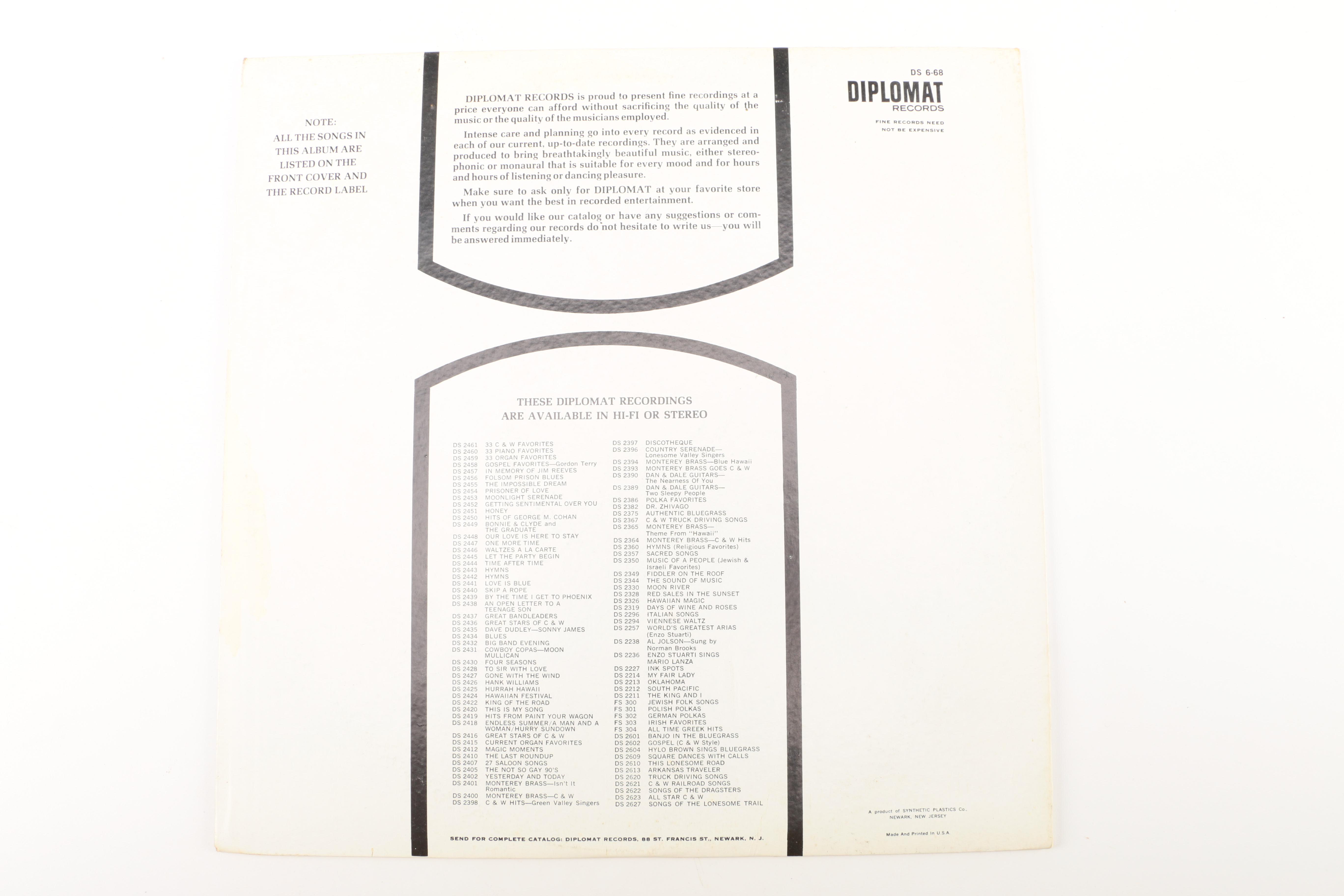 Easy Listening, Polka and Other Vintage LPs