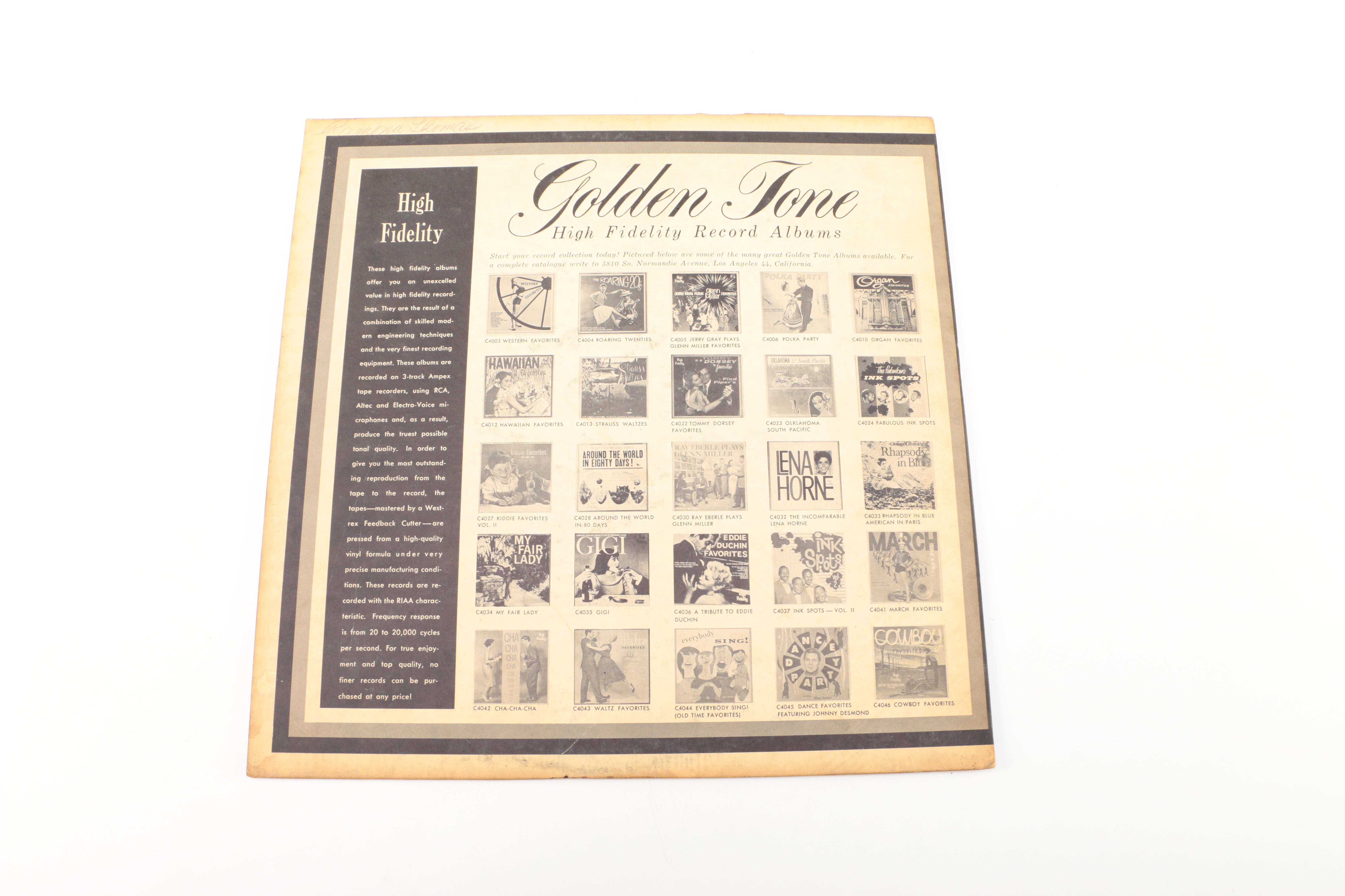 Easy Listening, Polka and Other Vintage LPs