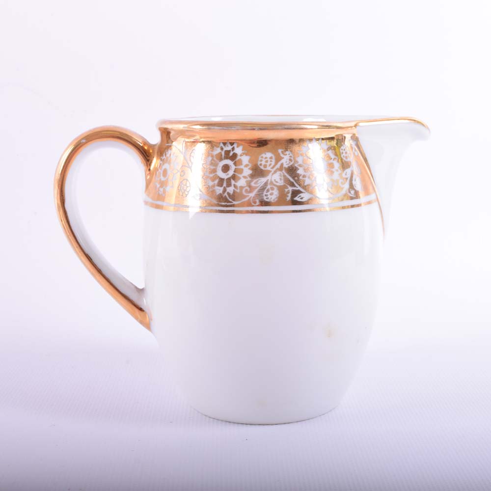 Vintage Gilded Porcelain Trinket Collection