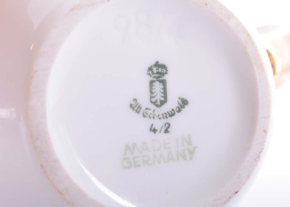 Vintage Gilded Porcelain Trinket Collection