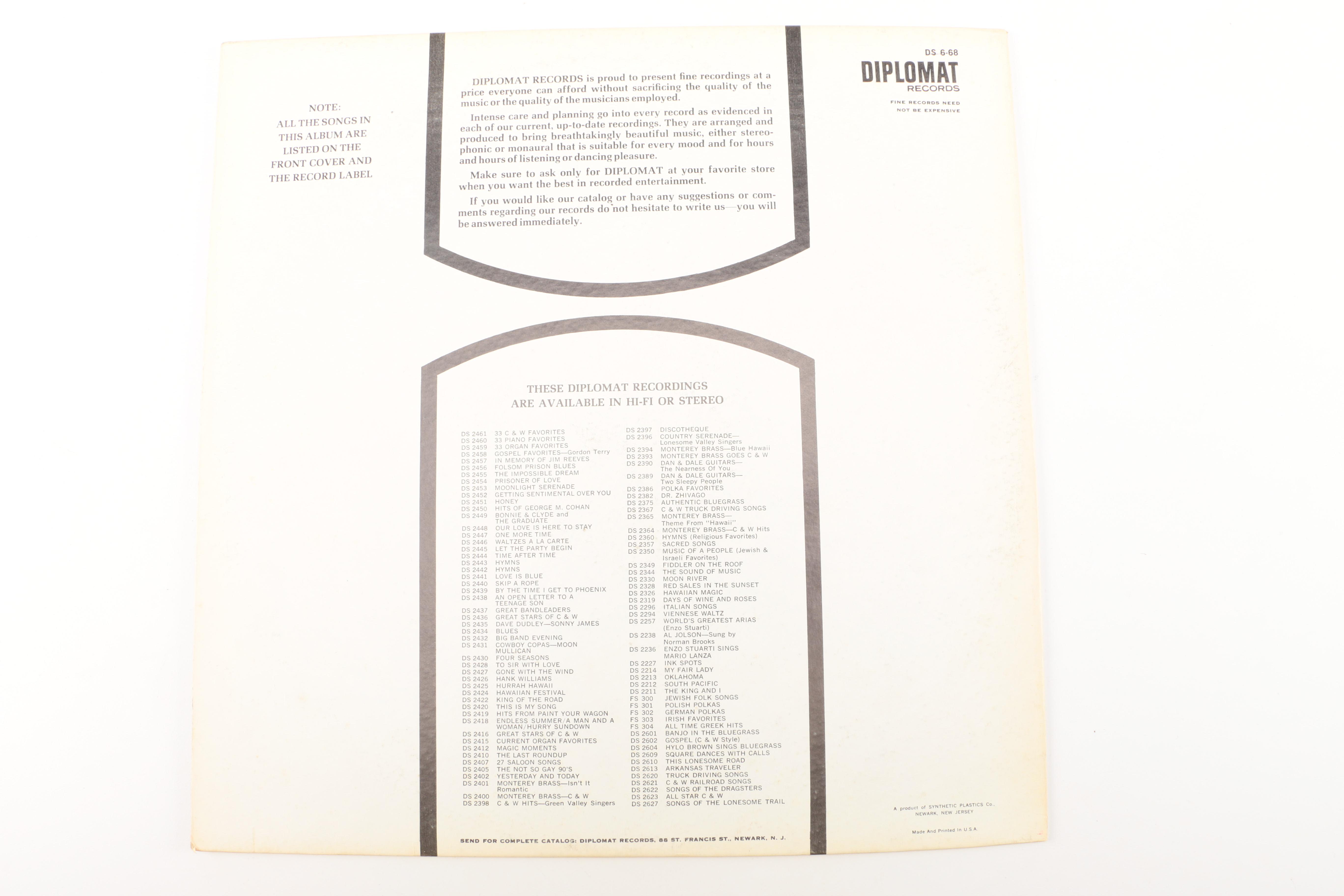 Easy Listening, Polka and Other Vintage LPs