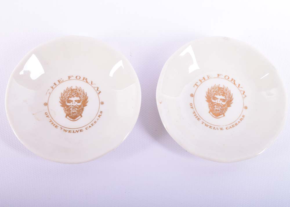 Vintage Gilded Porcelain Trinket Collection