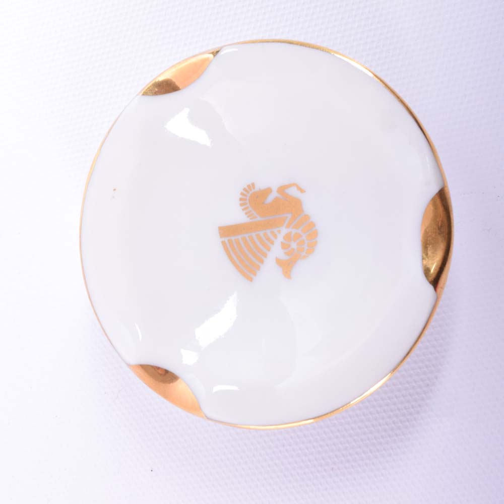 Vintage Gilded Porcelain Trinket Collection