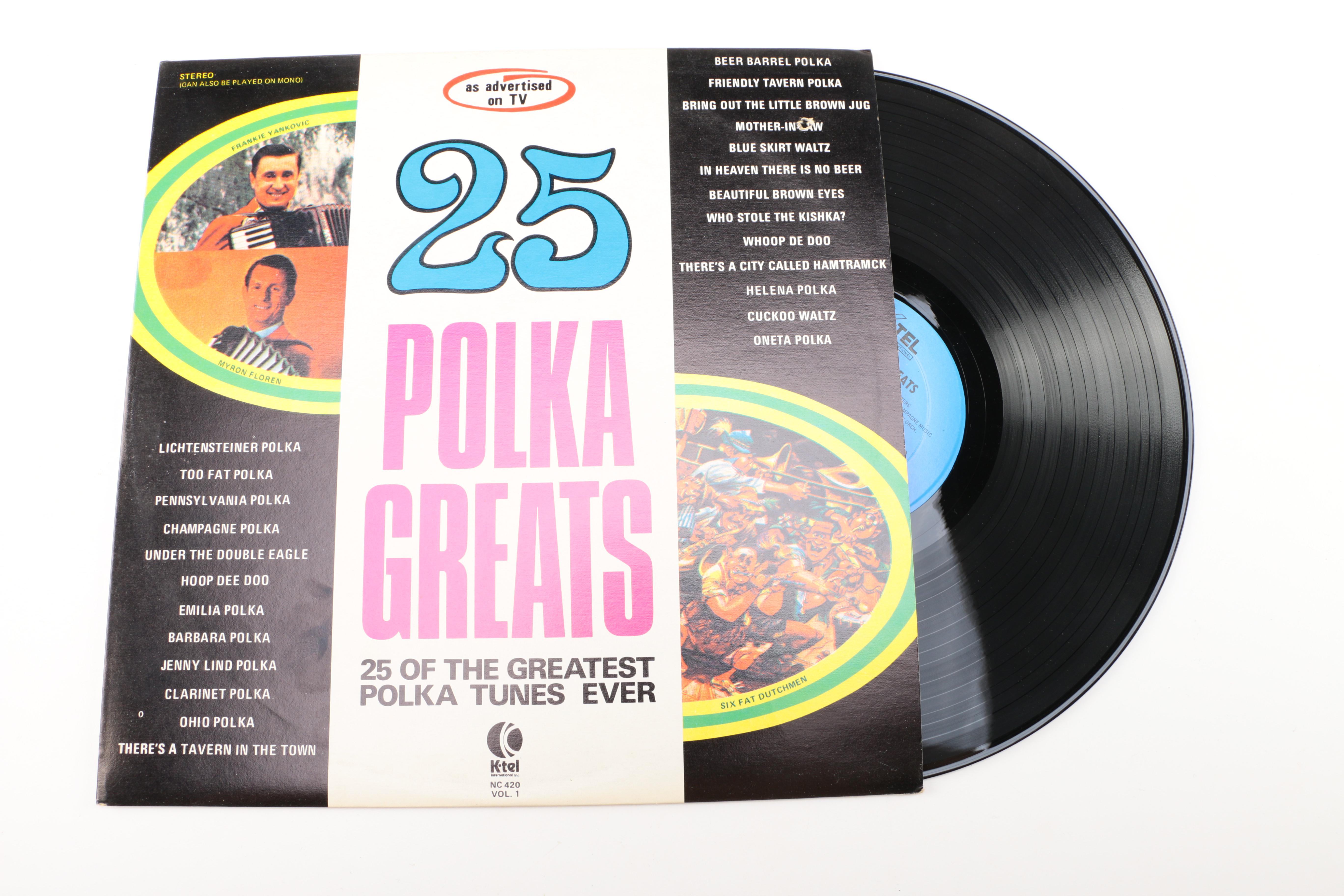 Easy Listening, Polka and Other Vintage LPs