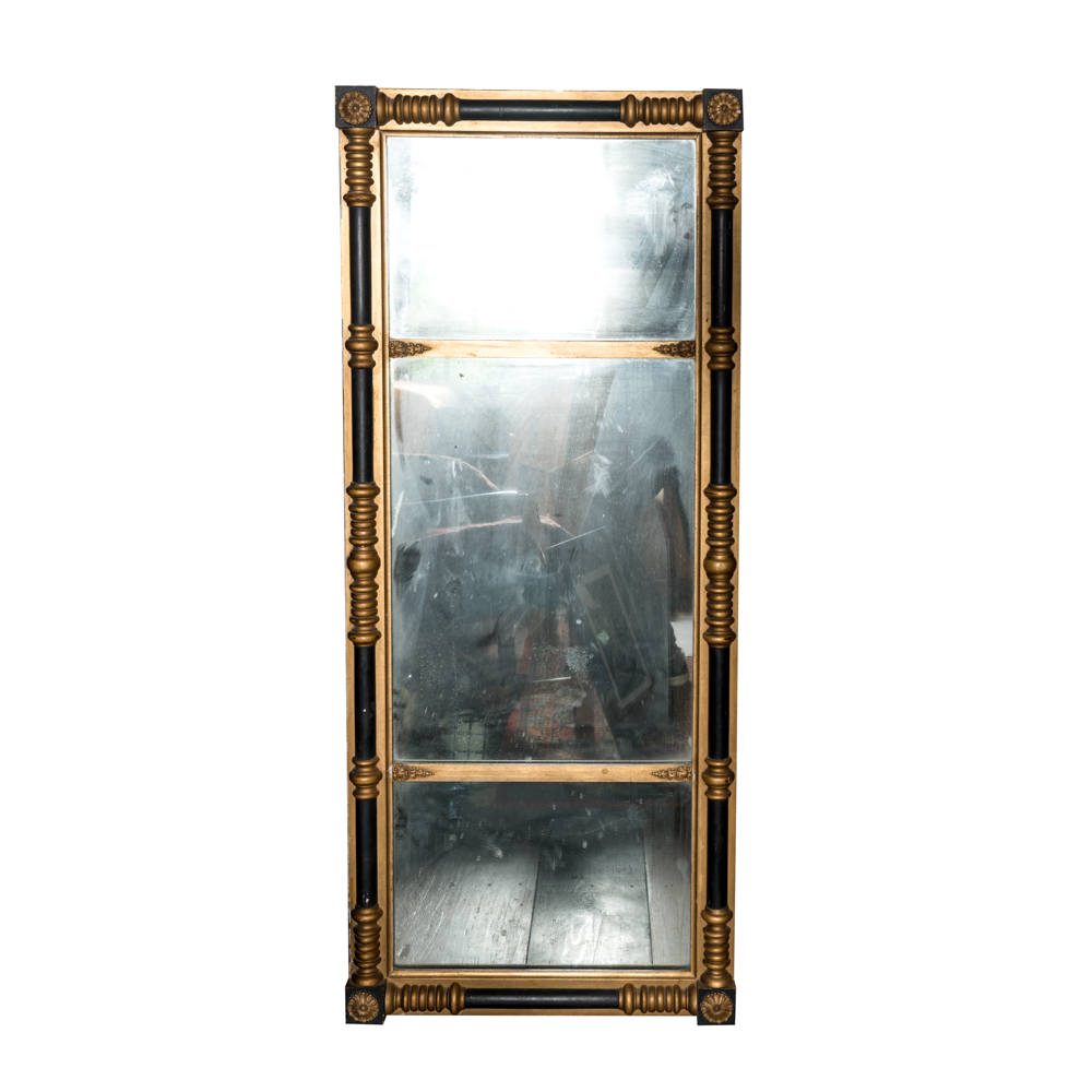Federal Style Split Baluster Mirror