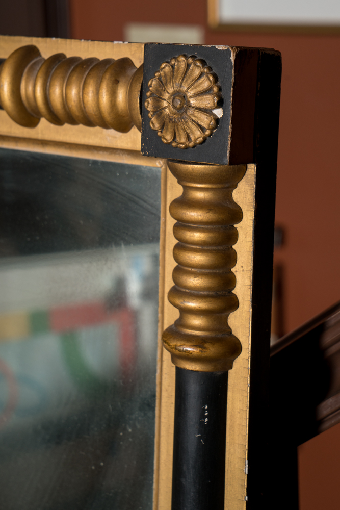 Federal Style Split Baluster Mirror
