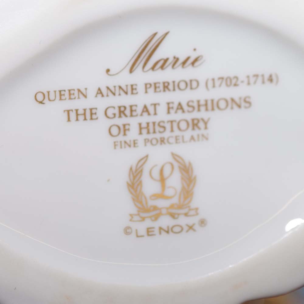 Lenox Fine Porcelain "Great Fashions of History" Figurines
