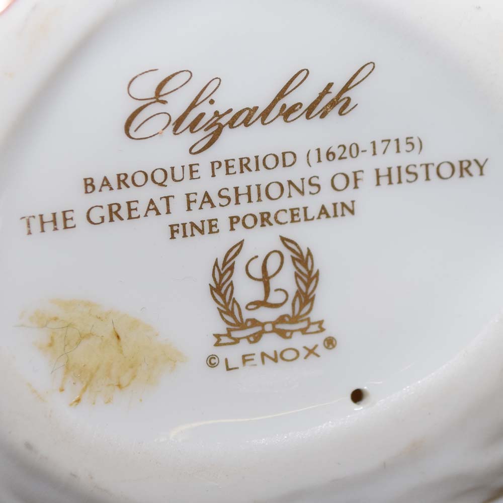 Lenox Fine Porcelain "Great Fashions of History" Figurines