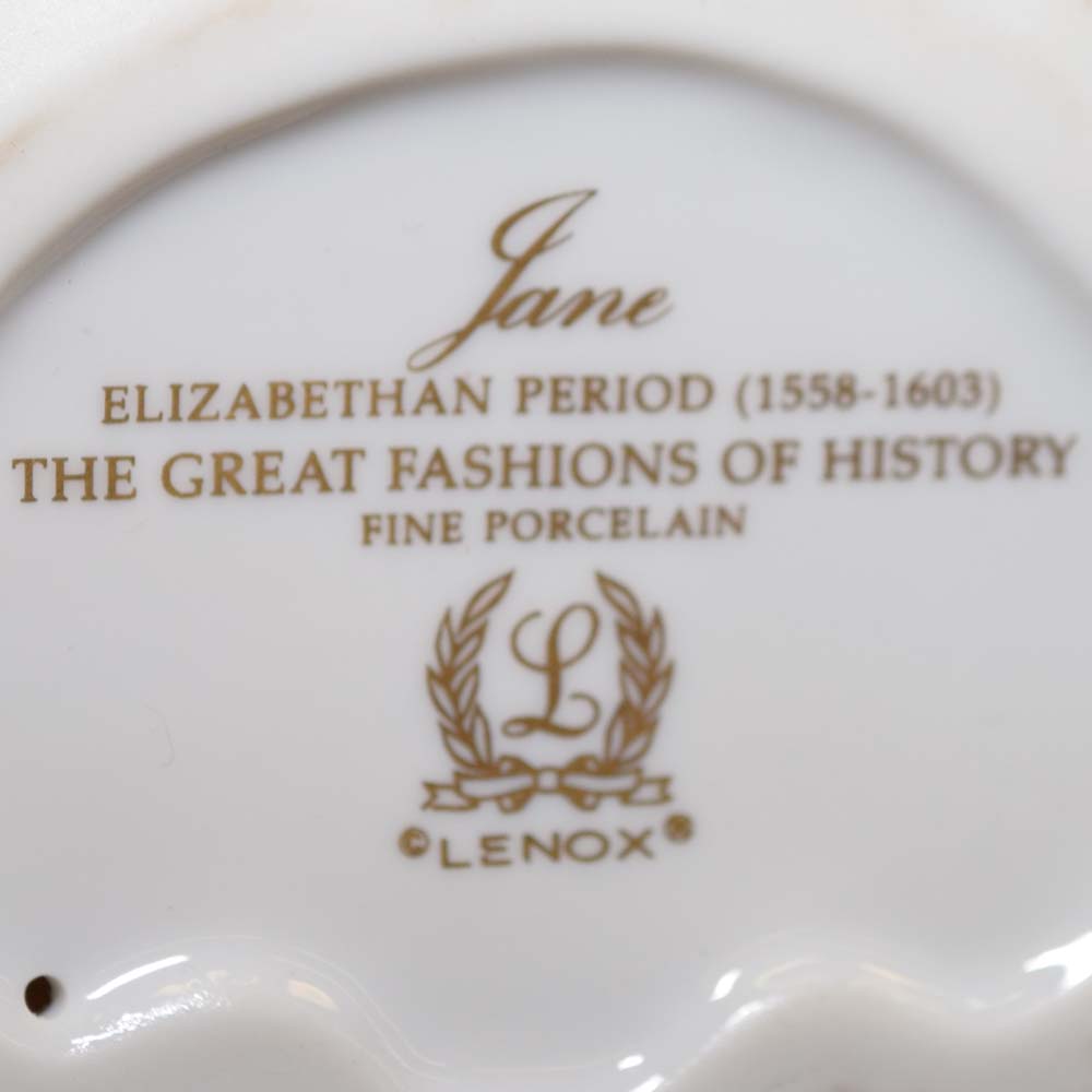 Lenox Fine Porcelain "Great Fashions of History" Figurines