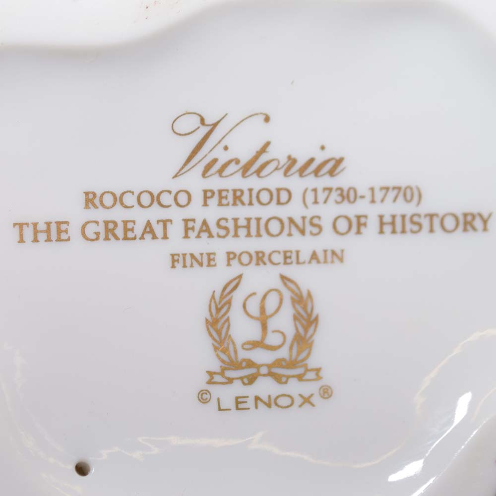 Lenox Fine Porcelain "Great Fashions of History" Figurines