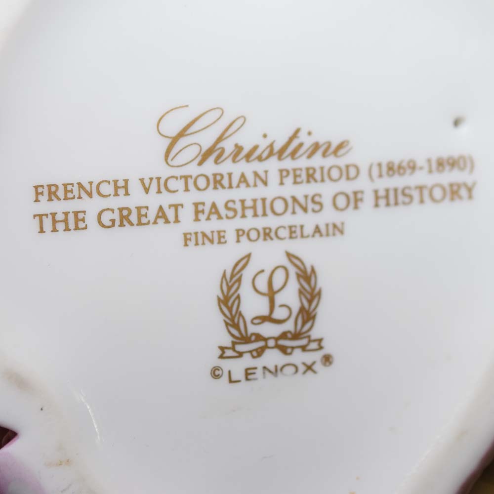 Lenox Fine Porcelain "Great Fashions of History" Figurines