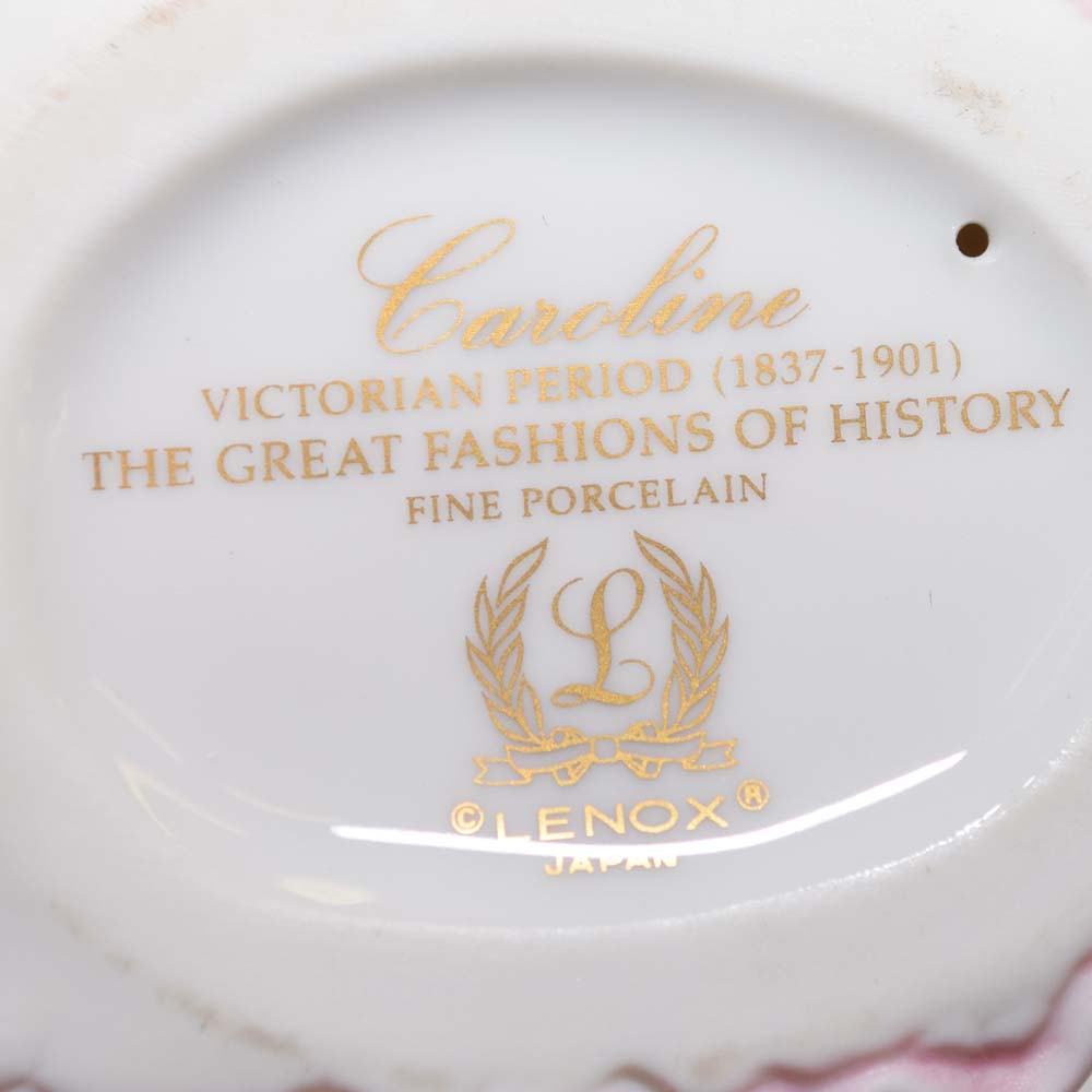 Lenox Fine Porcelain "Great Fashions of History" Figurines
