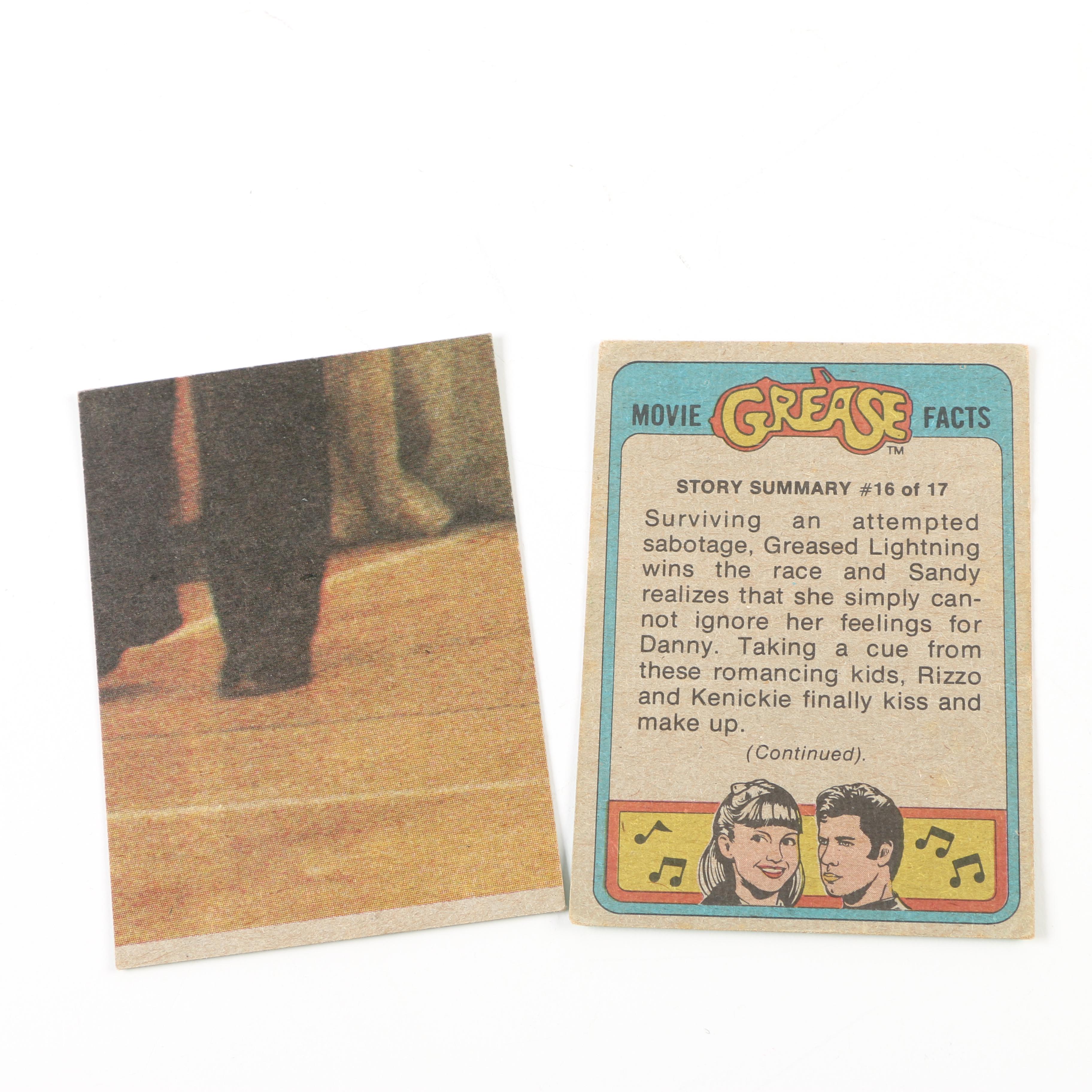 Grease Trading Cards