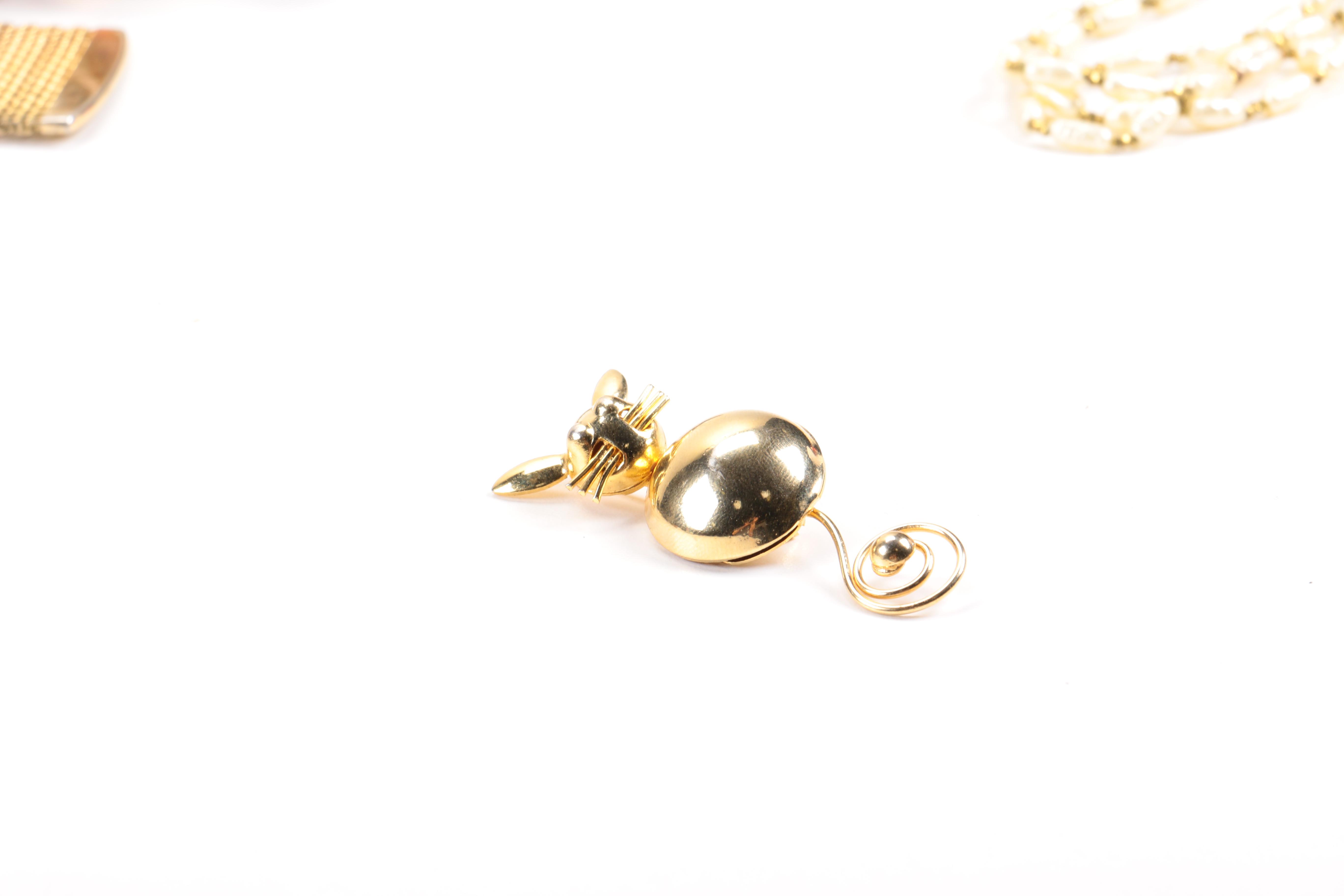 Assortment of Costume Jewelry Including Crystal Earrings