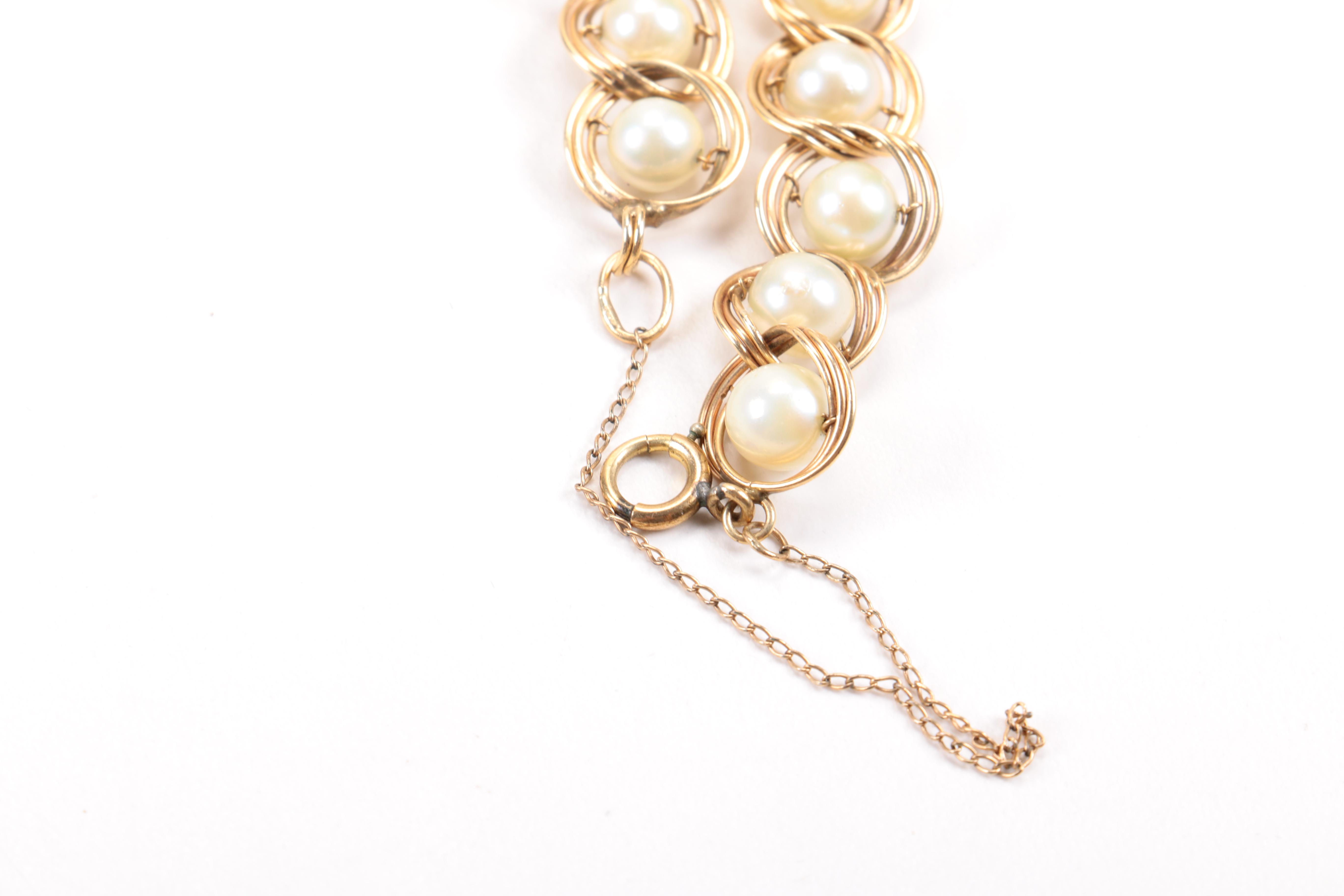 Assortment of Costume Jewelry Including Crystal Earrings