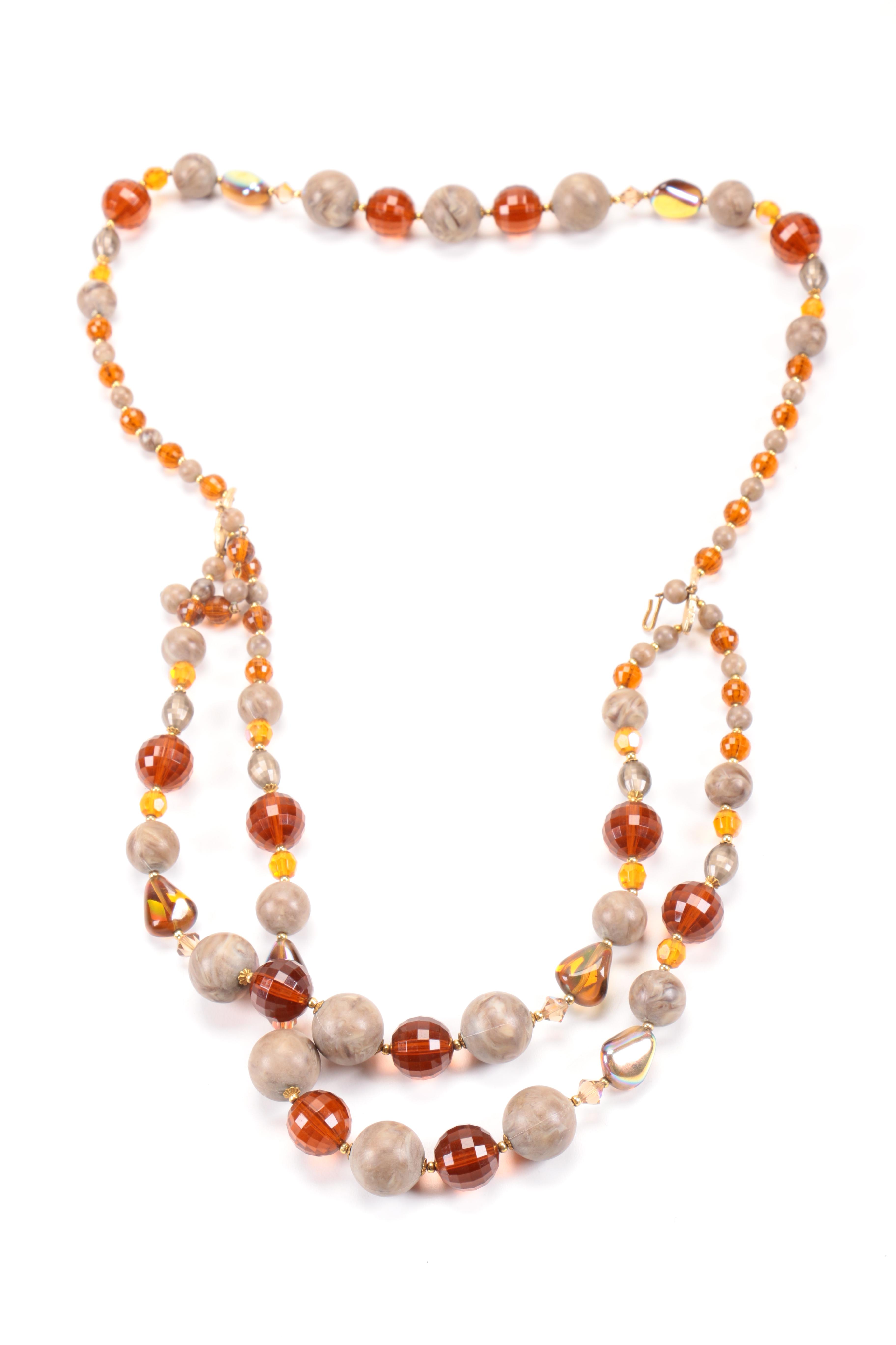 Assortment of Costume Jewelry Including Crystal Earrings