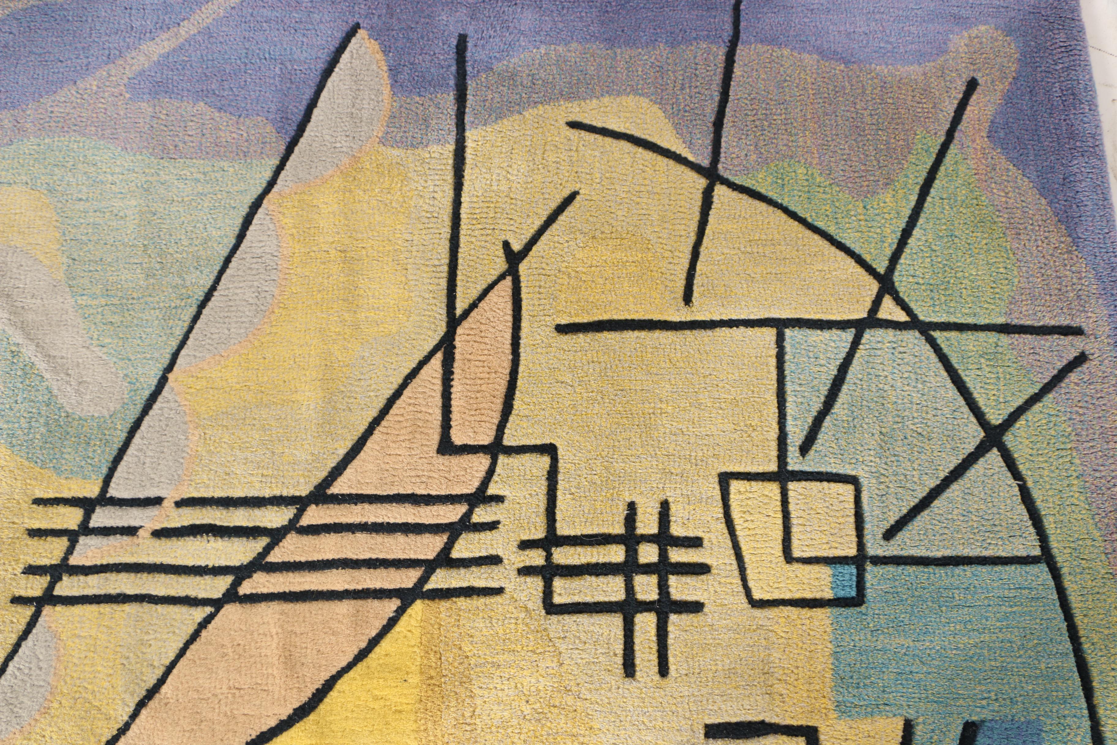 Guggenheim Art Collection Hand-Tufted Nourison Area Rug