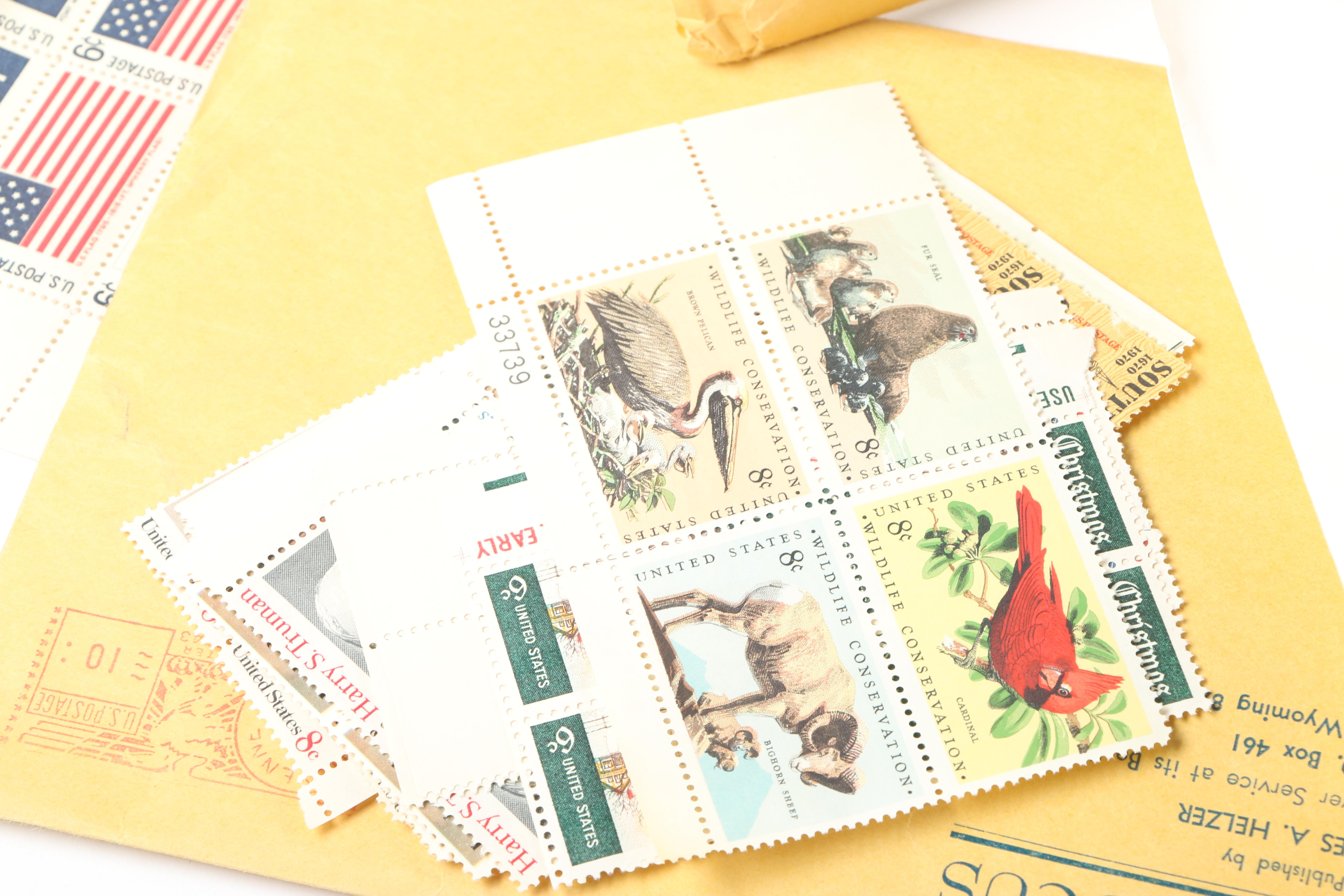 United States First Day of Issue Postage Stamps