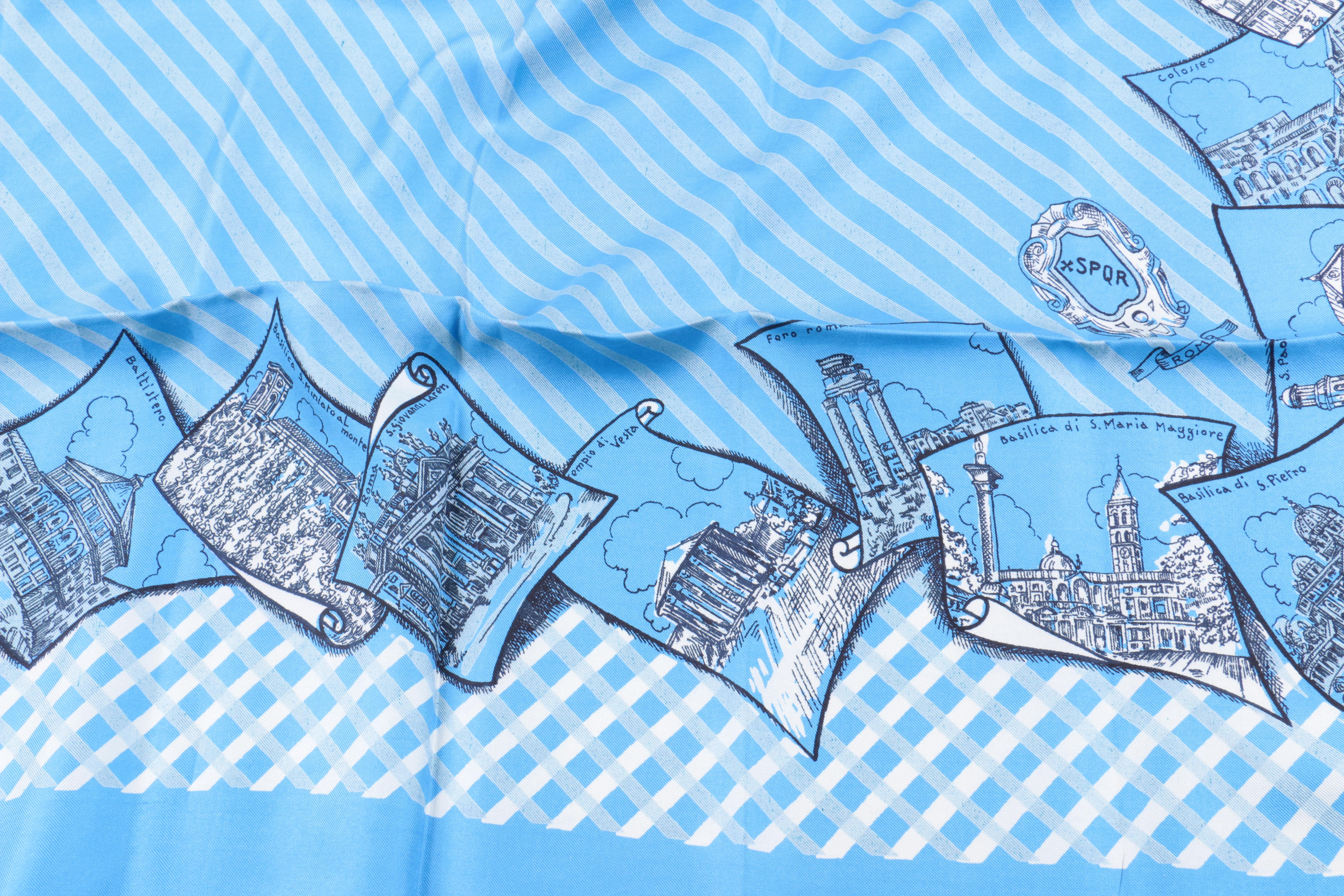 City Themed Scarves eaturing Marshall Field & Co