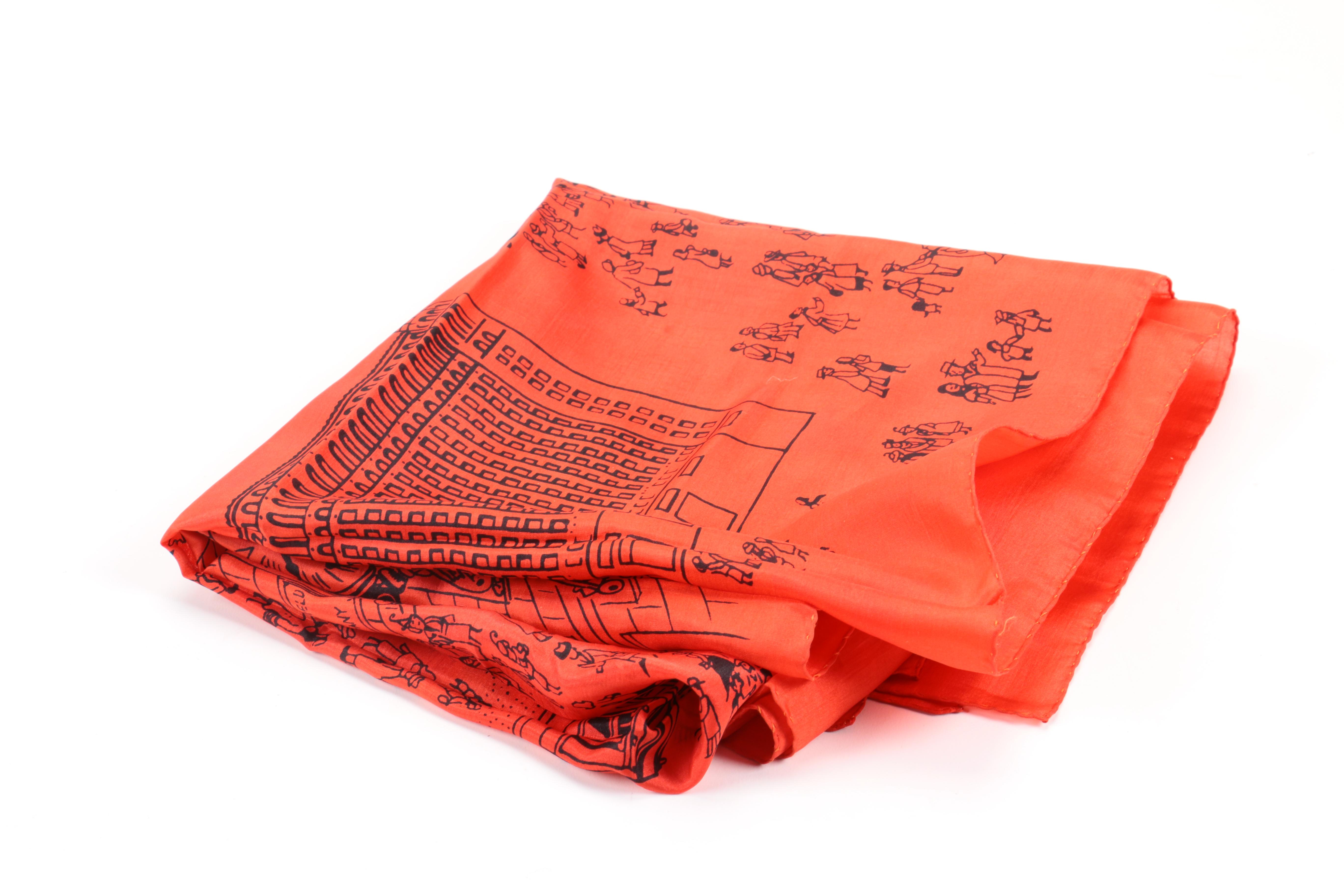 City Themed Scarves eaturing Marshall Field & Co