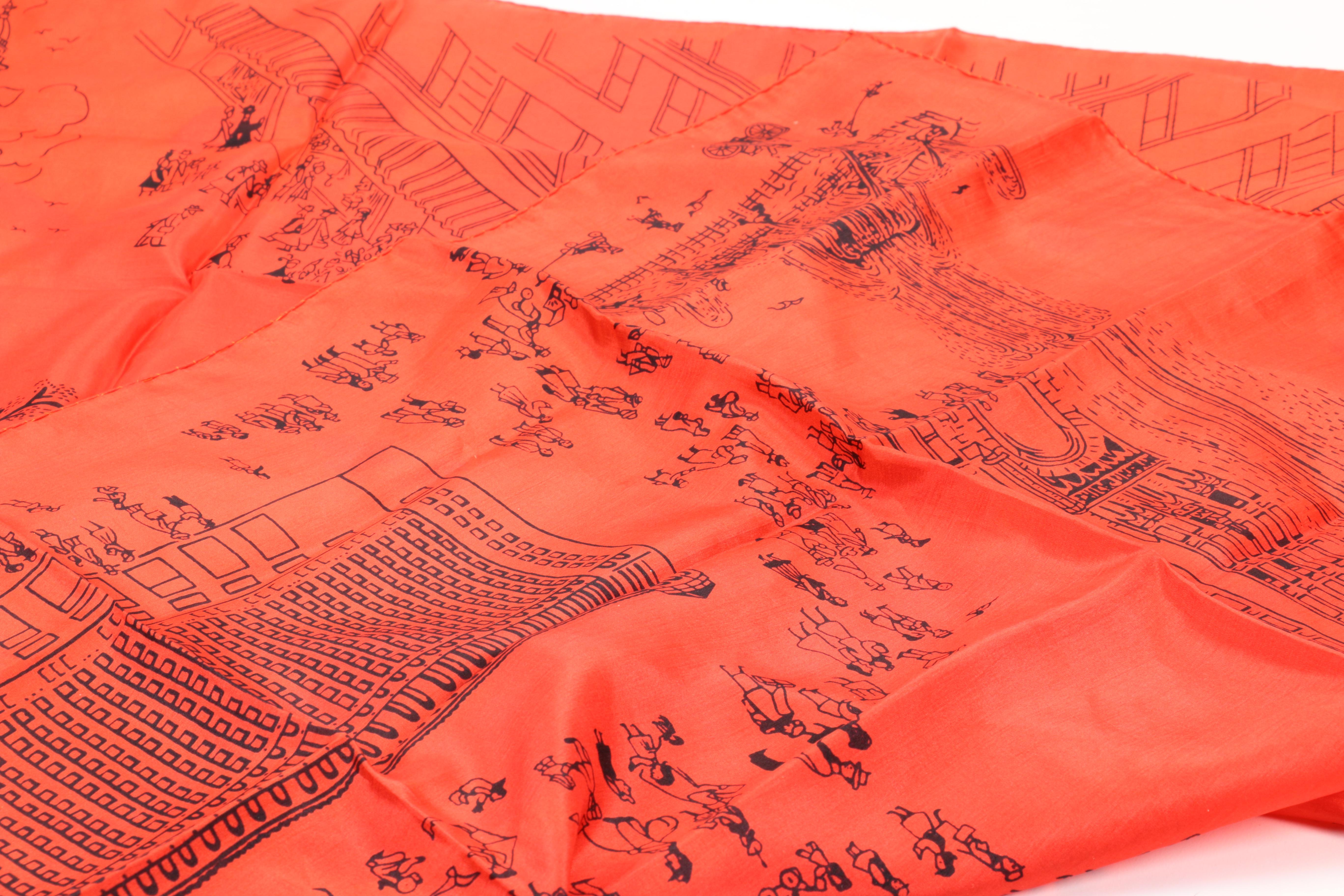 City Themed Scarves eaturing Marshall Field & Co