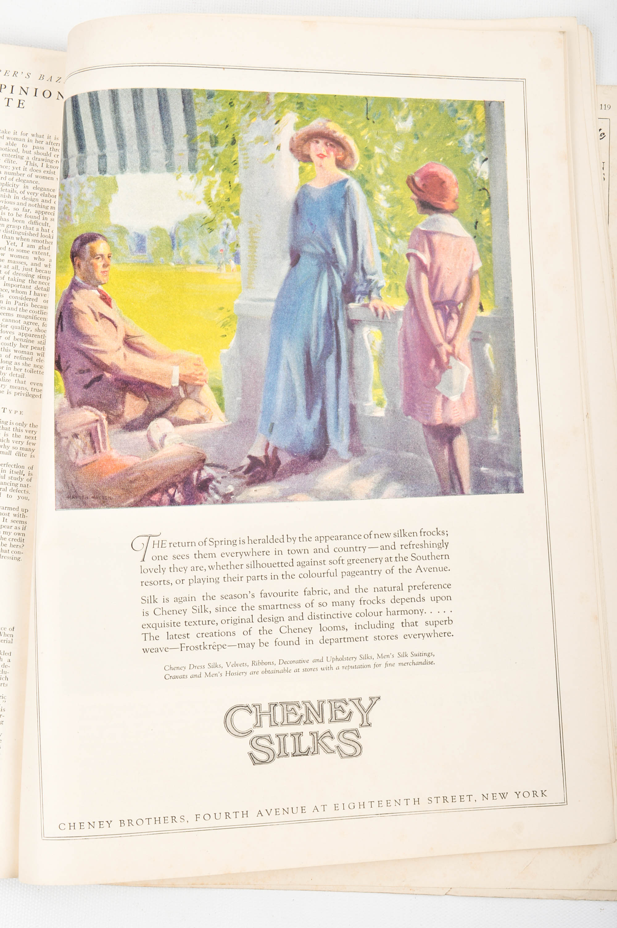 Early 1900s Ephemera Including 1923 "Harper's Bazar" With Erté Cover