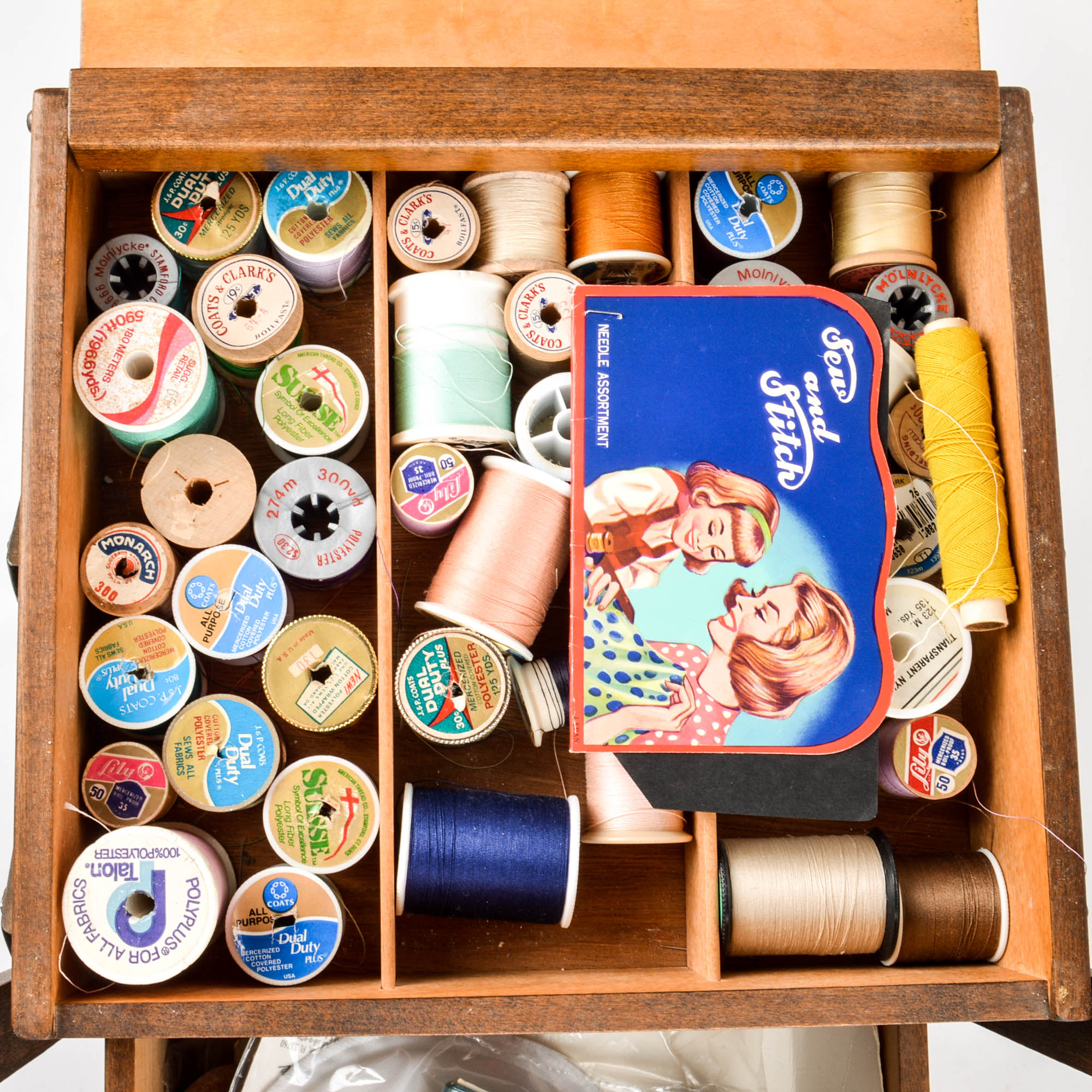 Stommen Bruk Hamar of Norway Sewing  Box and Sewing Accessories