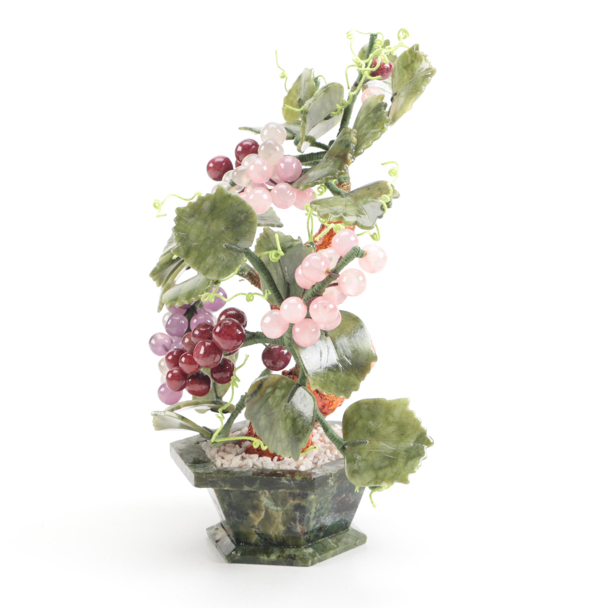 Vintage Chinese "Jade Tree"