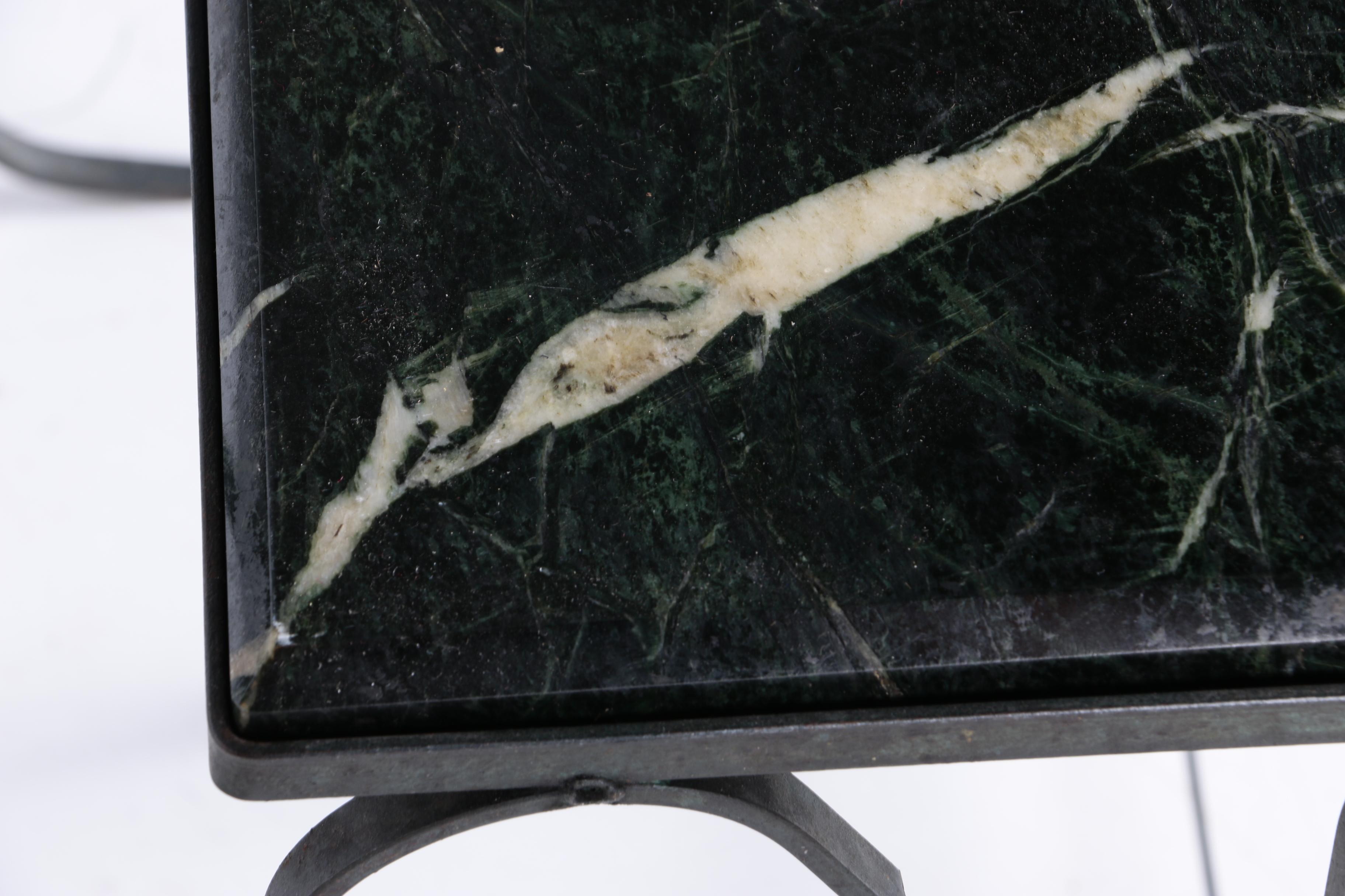 Vintage Marble Top Nesting Tables