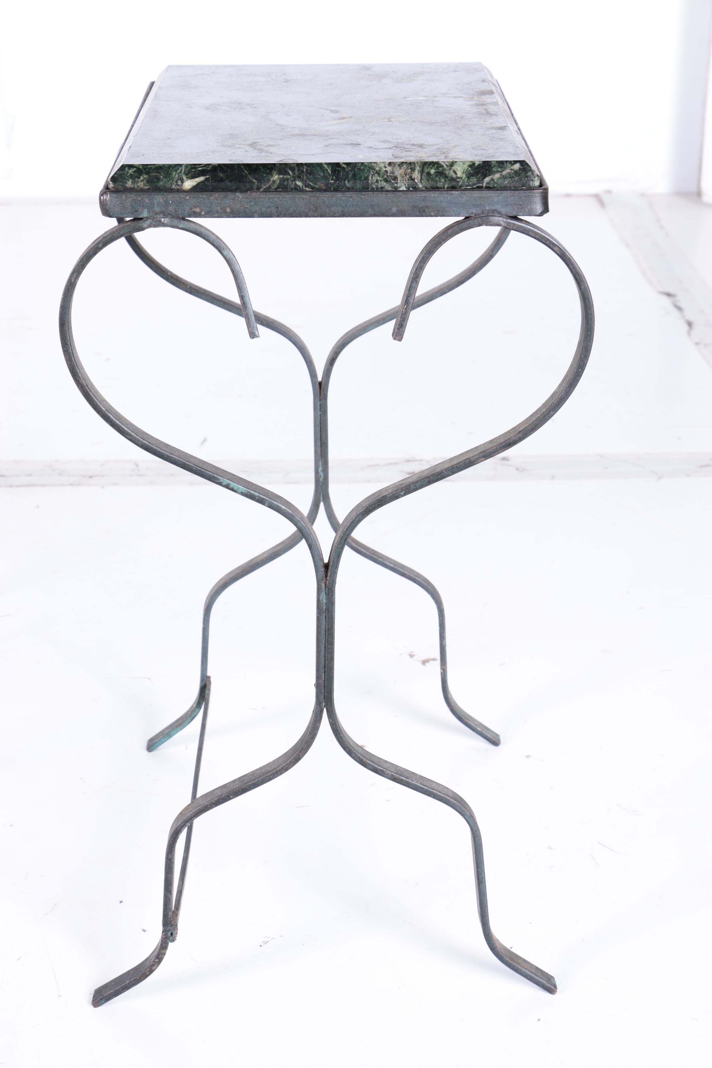 Vintage Marble Top Nesting Tables