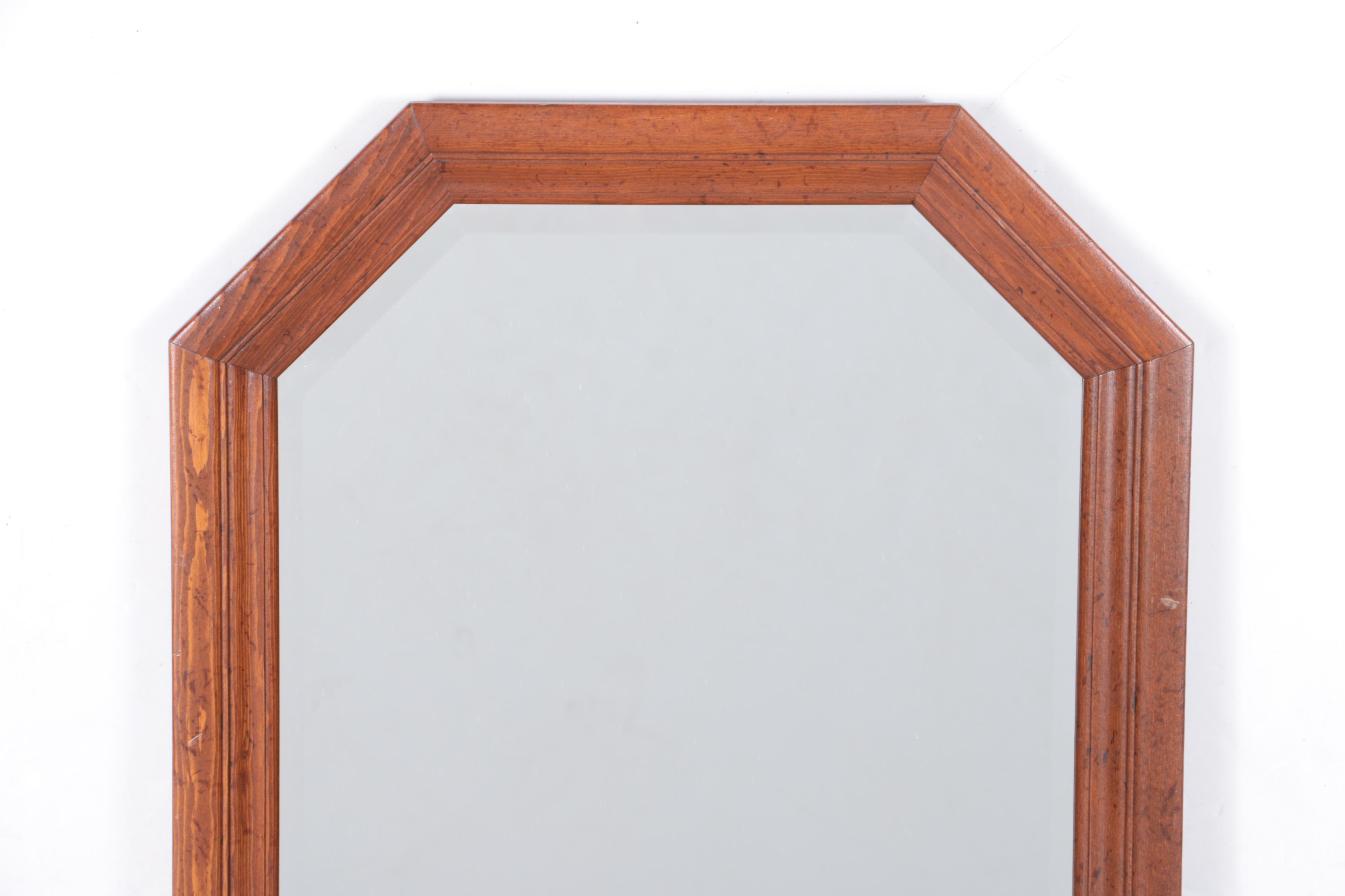 Ethan Allen Wood Framed Mirror EBTH