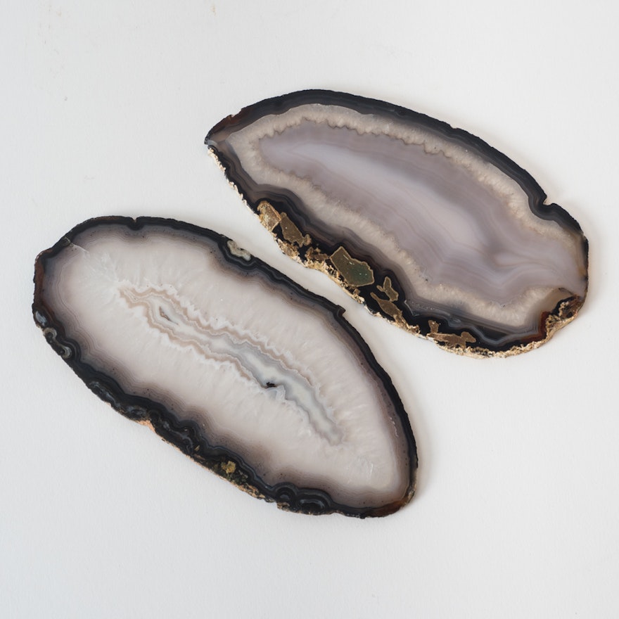 Pair of Agate Slices