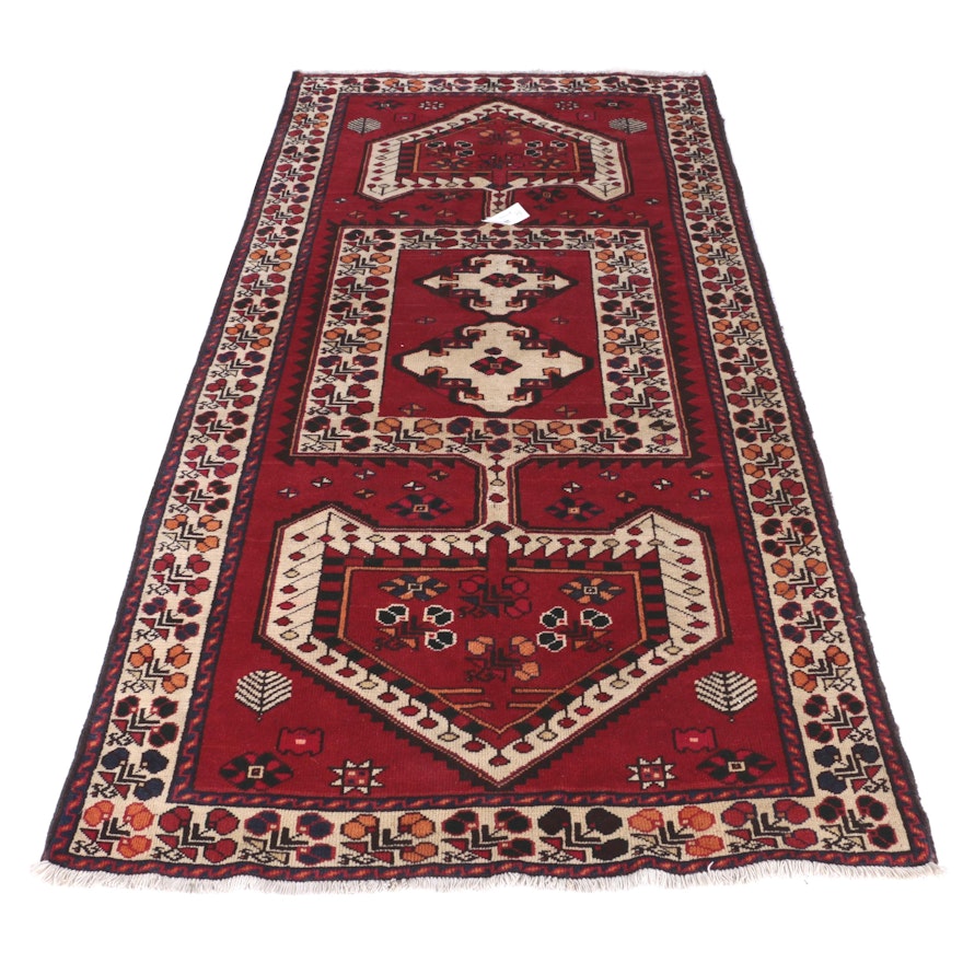 Hand-Knotted Persian Luri Area Rug