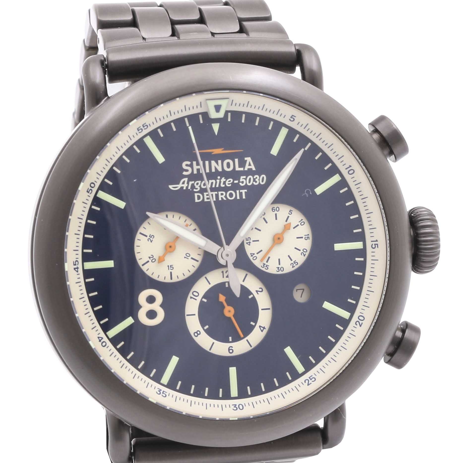 Shinola Argonite 5030 Stainless Steel Watch Everything But The House