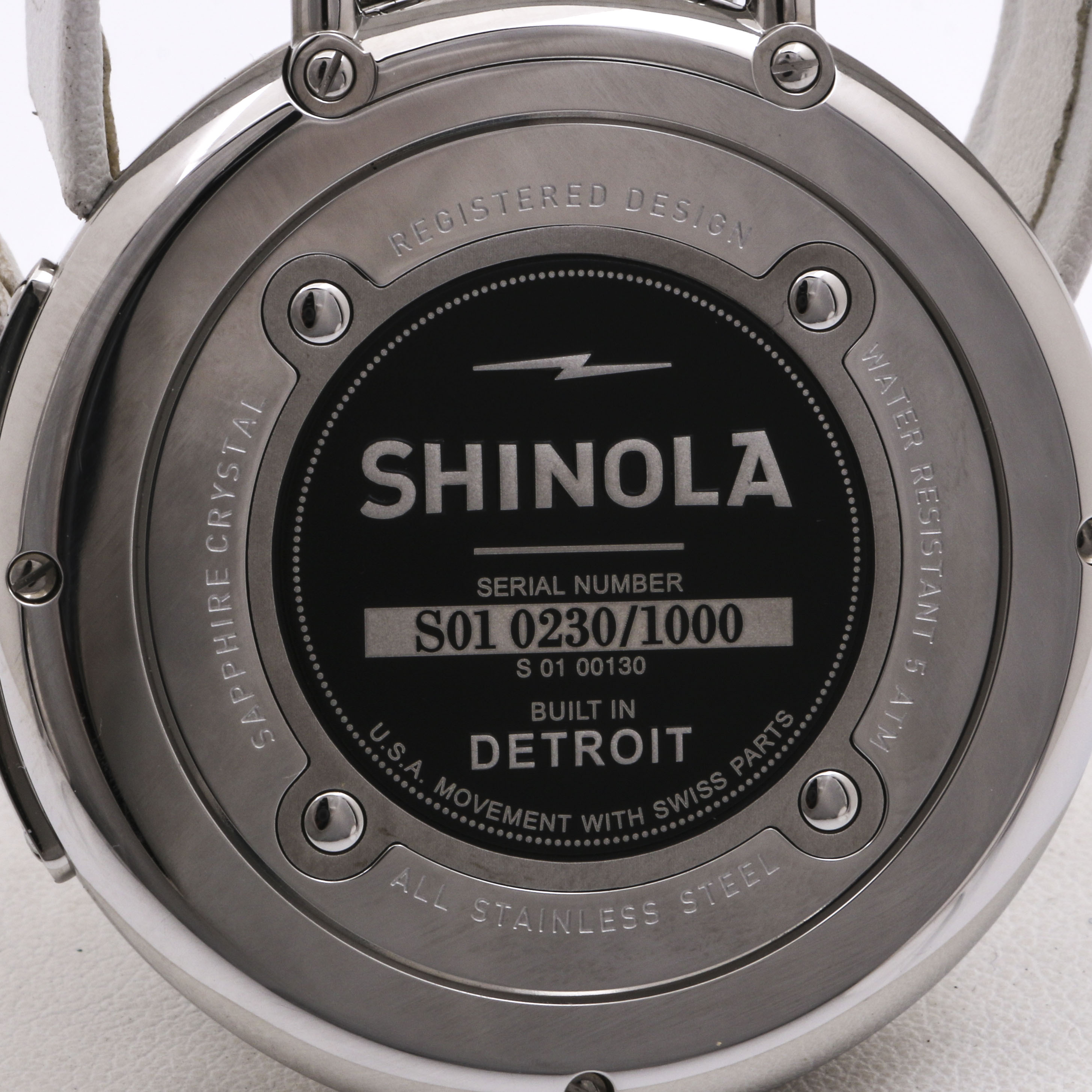 Shinola Detroit "Great Americans Series" Henry Ford Pocket Watch