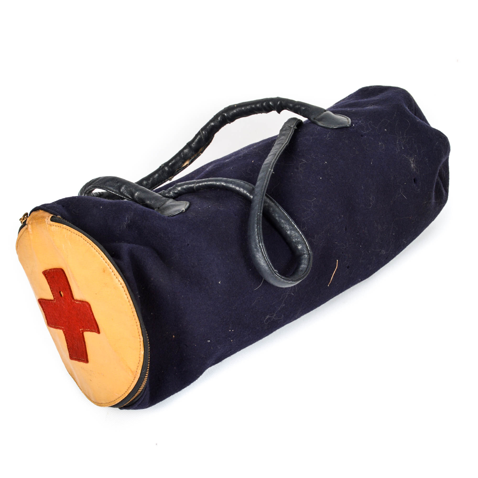 WWII Red Cross Uniform With Duffel and Pin