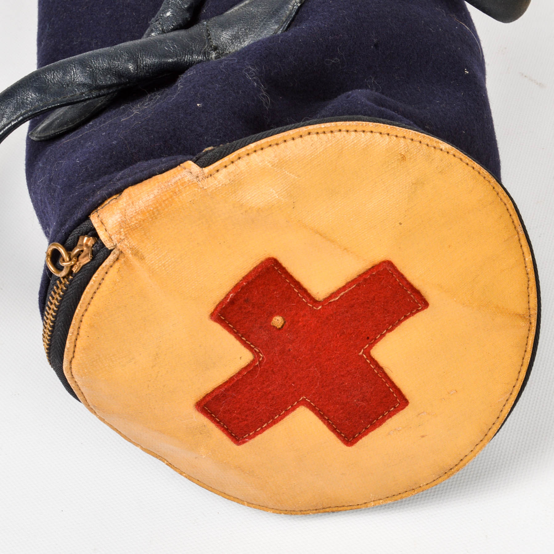 WWII Red Cross Uniform With Duffel and Pin