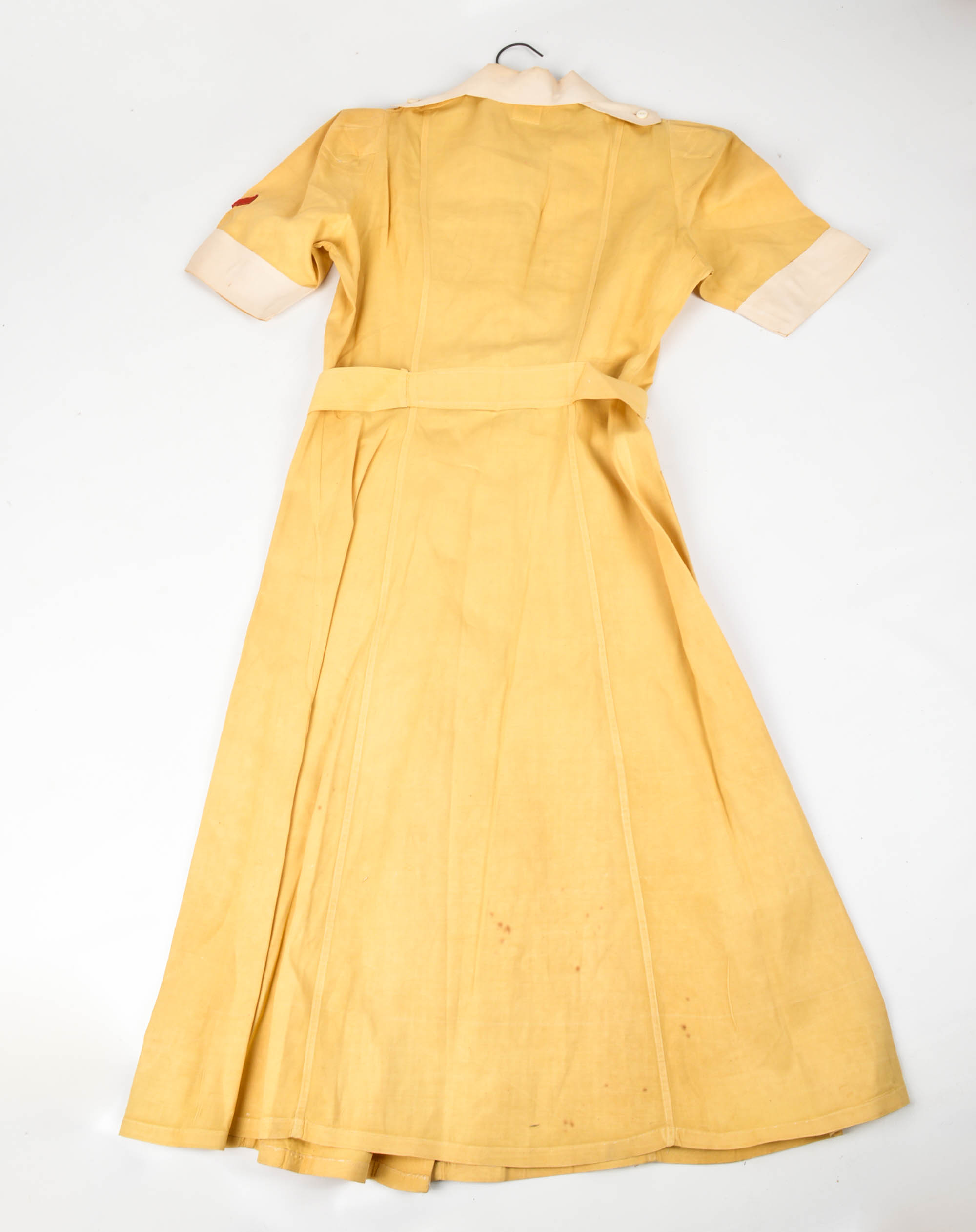 WWII Red Cross Uniform With Duffel and Pin