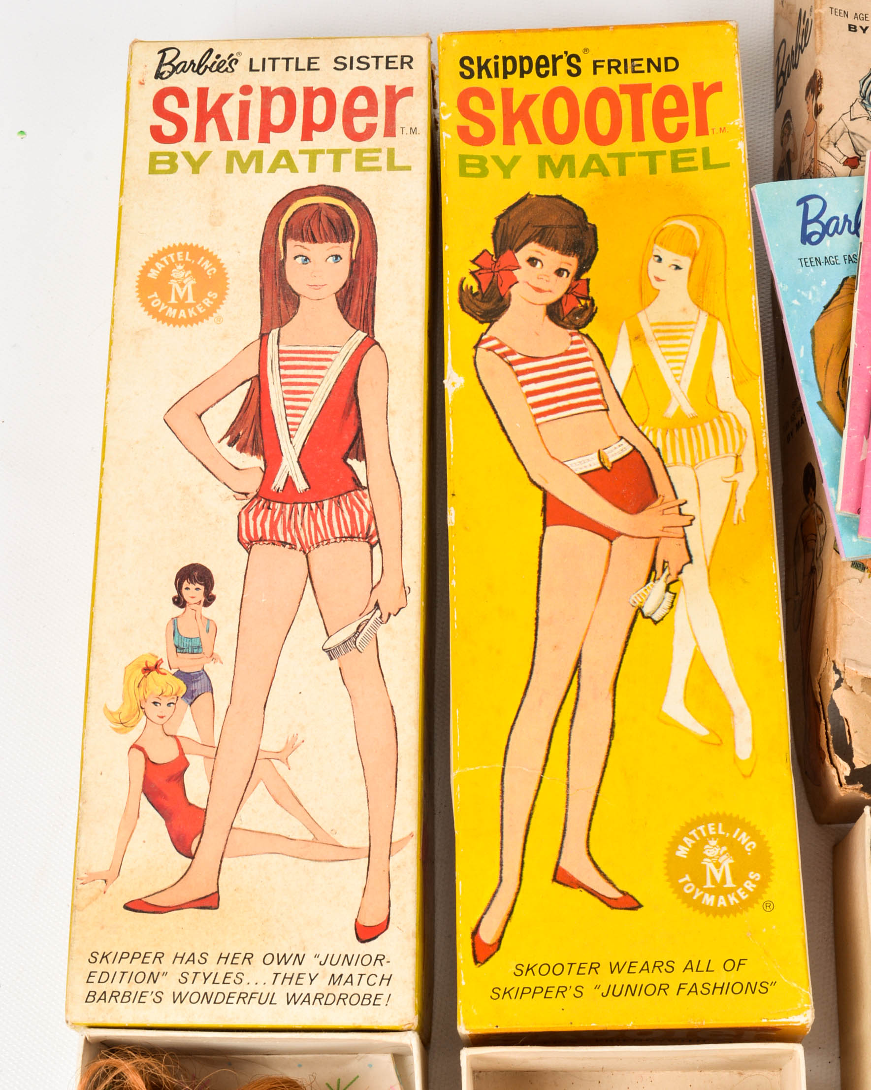 Vintage Barbie Dolls With Original Boxes