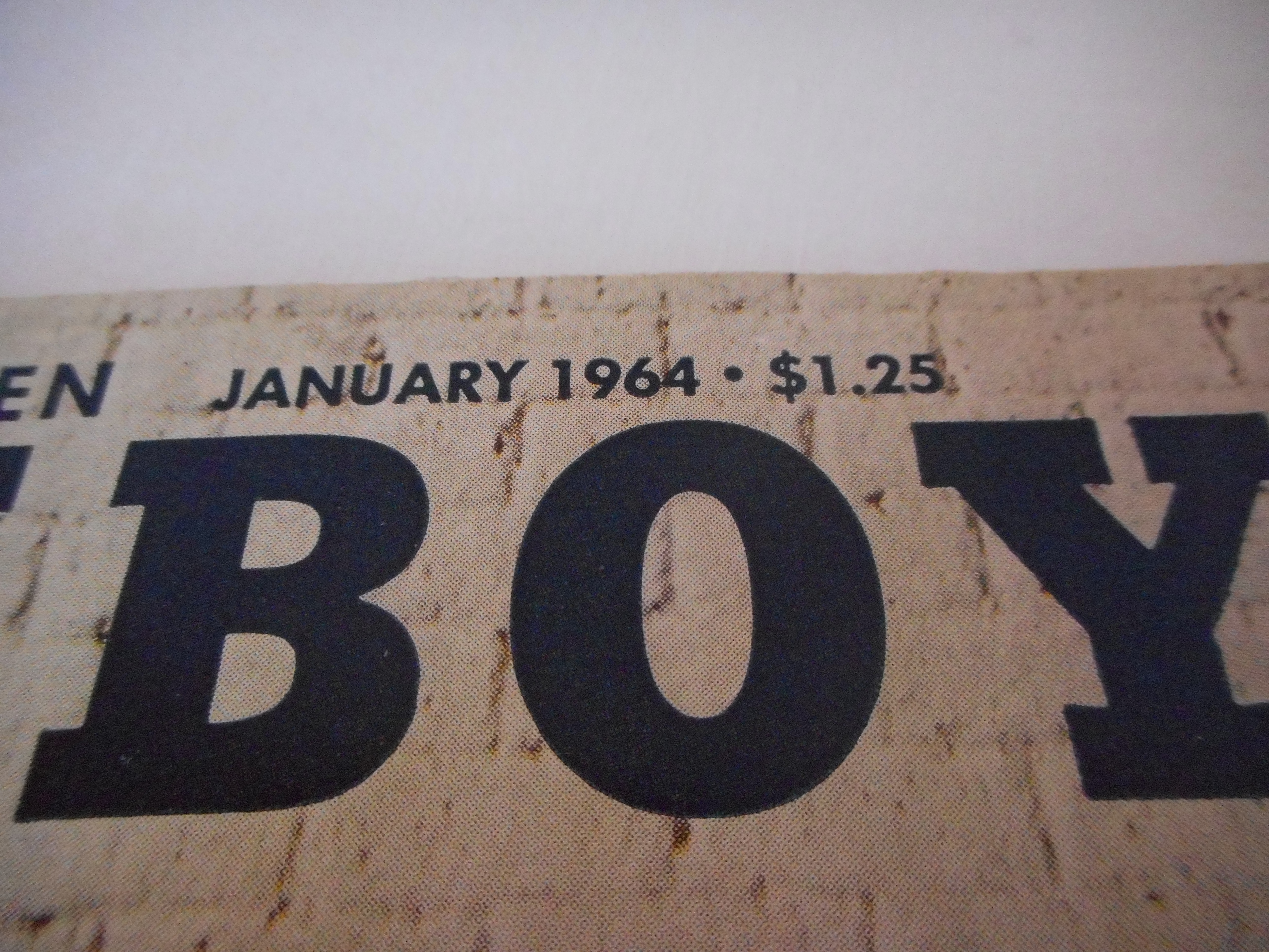 1963-1964 "Playboy" Magazines