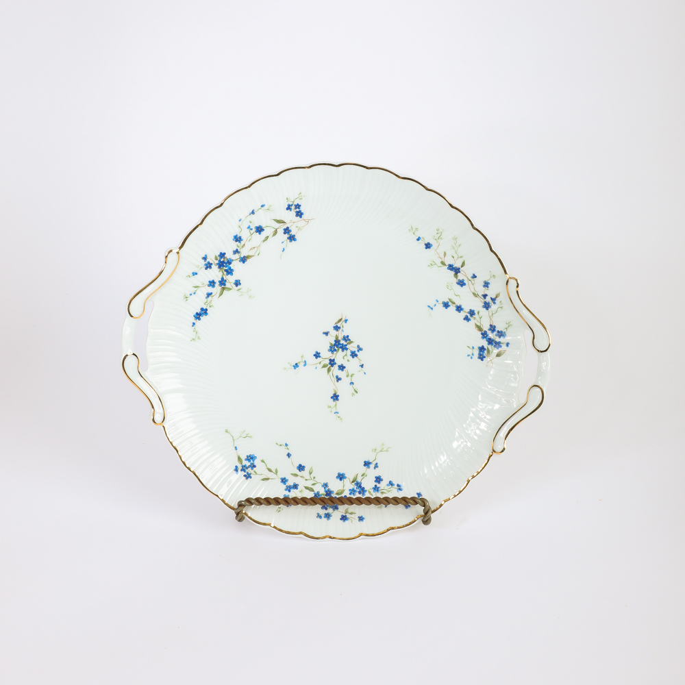 Collection of Dessert Plates and Flatware