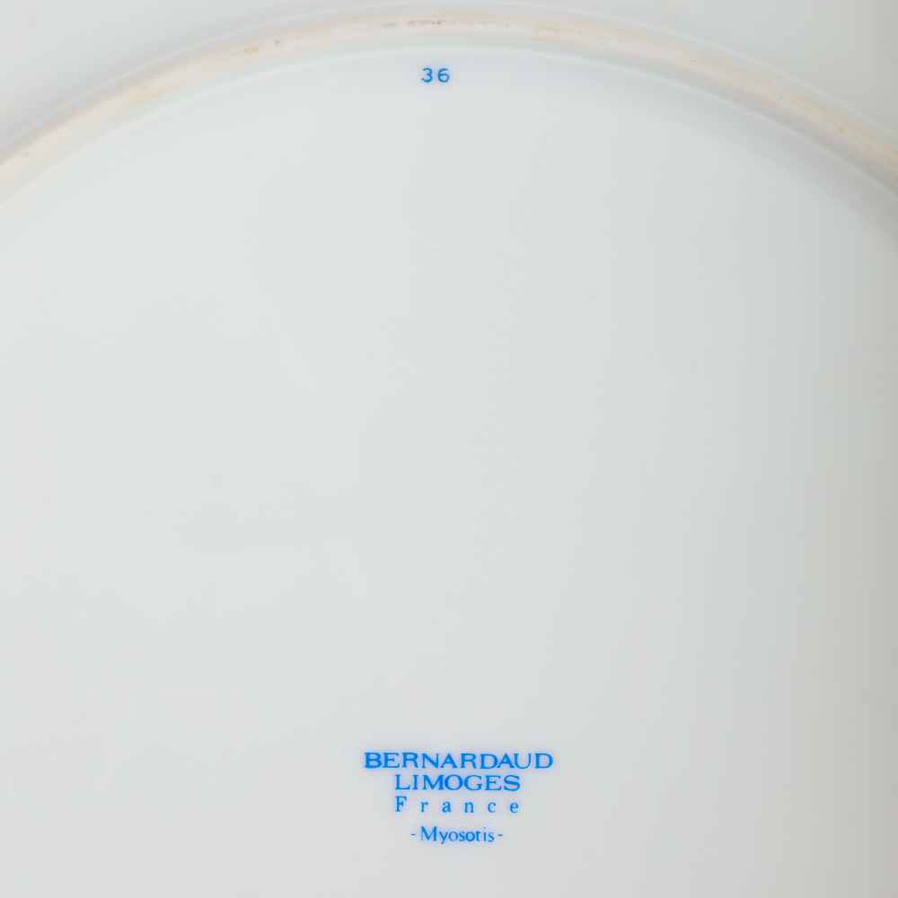 Collection of Dessert Plates and Flatware