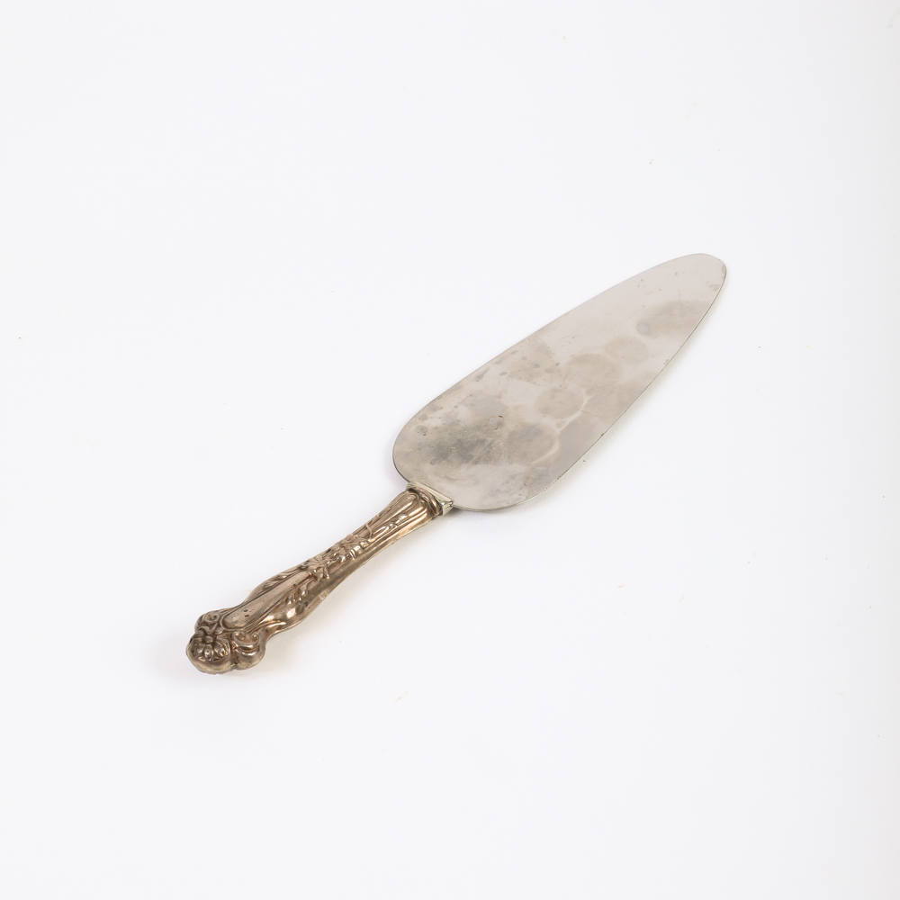 Collection of Dessert Plates and Flatware