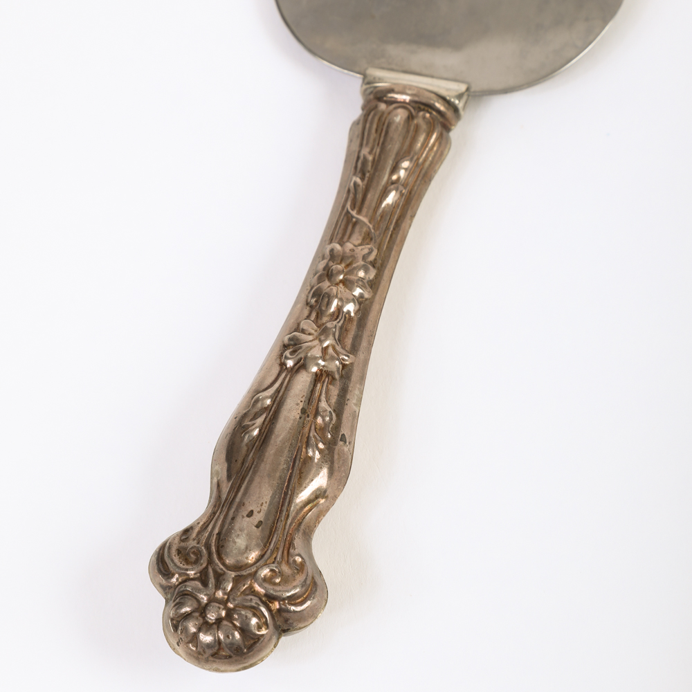 Collection of Dessert Plates and Flatware