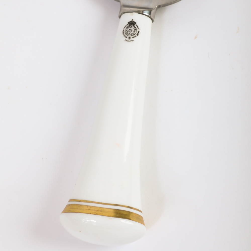 Collection of Dessert Plates and Flatware