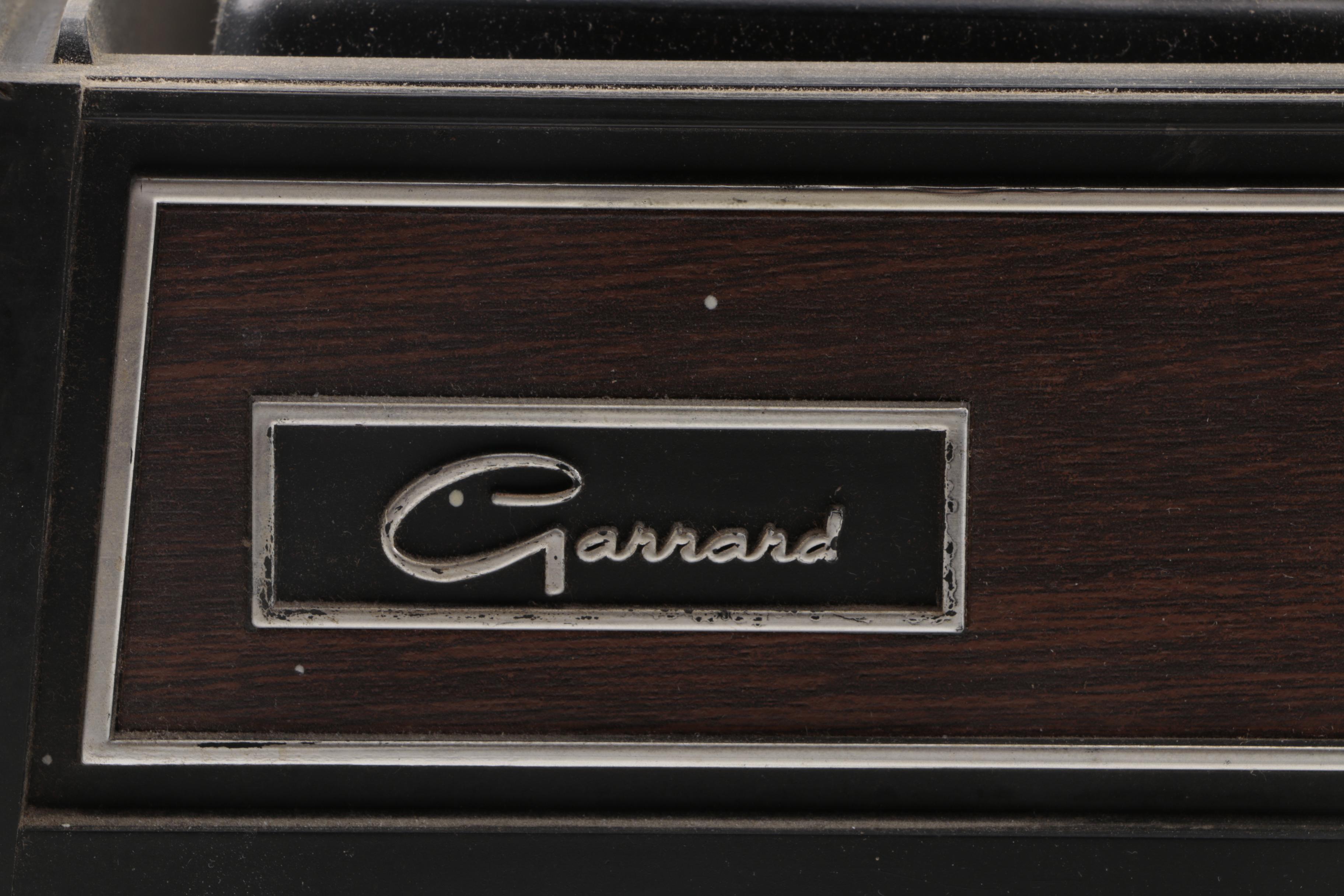 Vintage Garrard Record Player